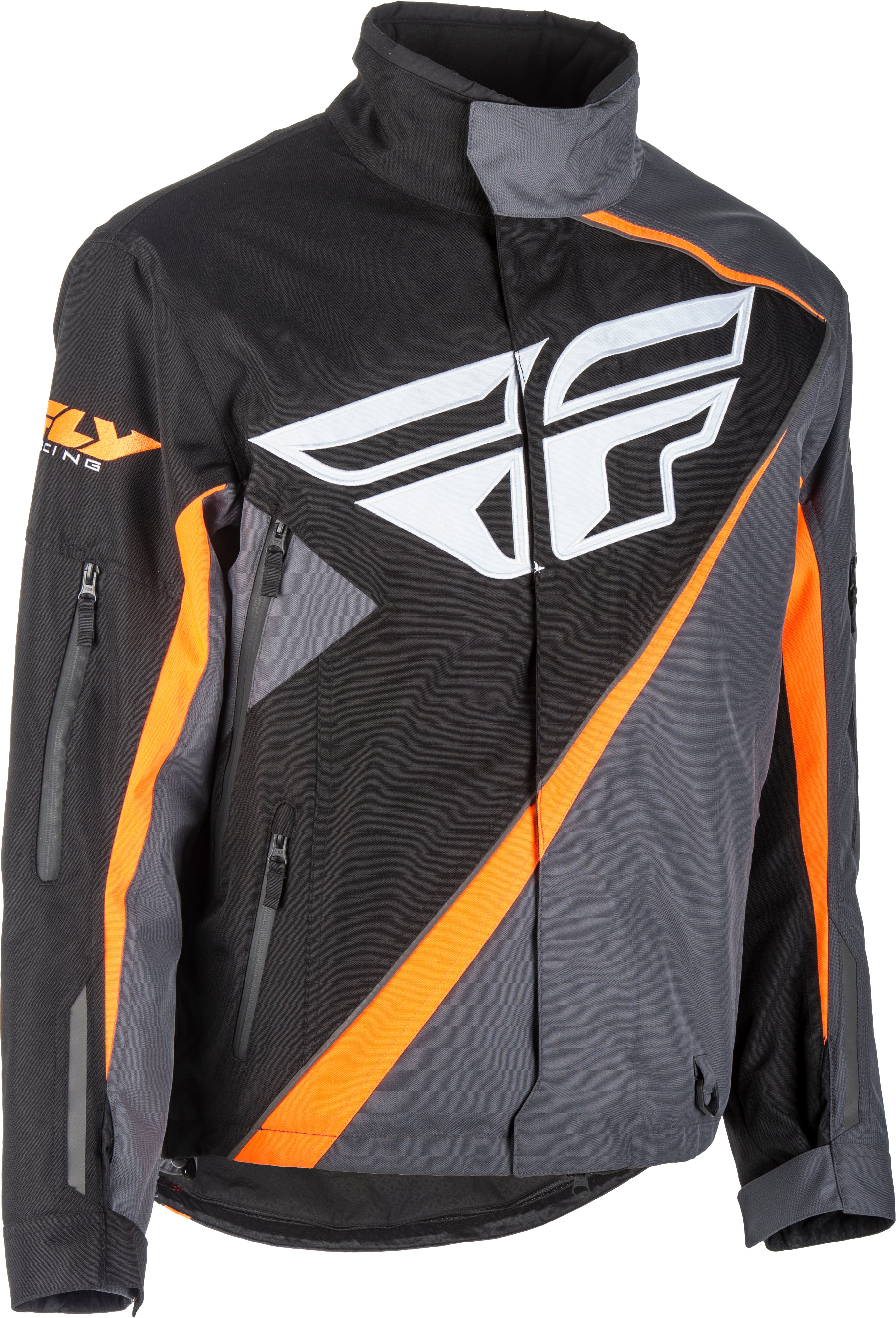 FLY RACING FLY SNX JACKET BLACK/ORANGE/GREY 3X