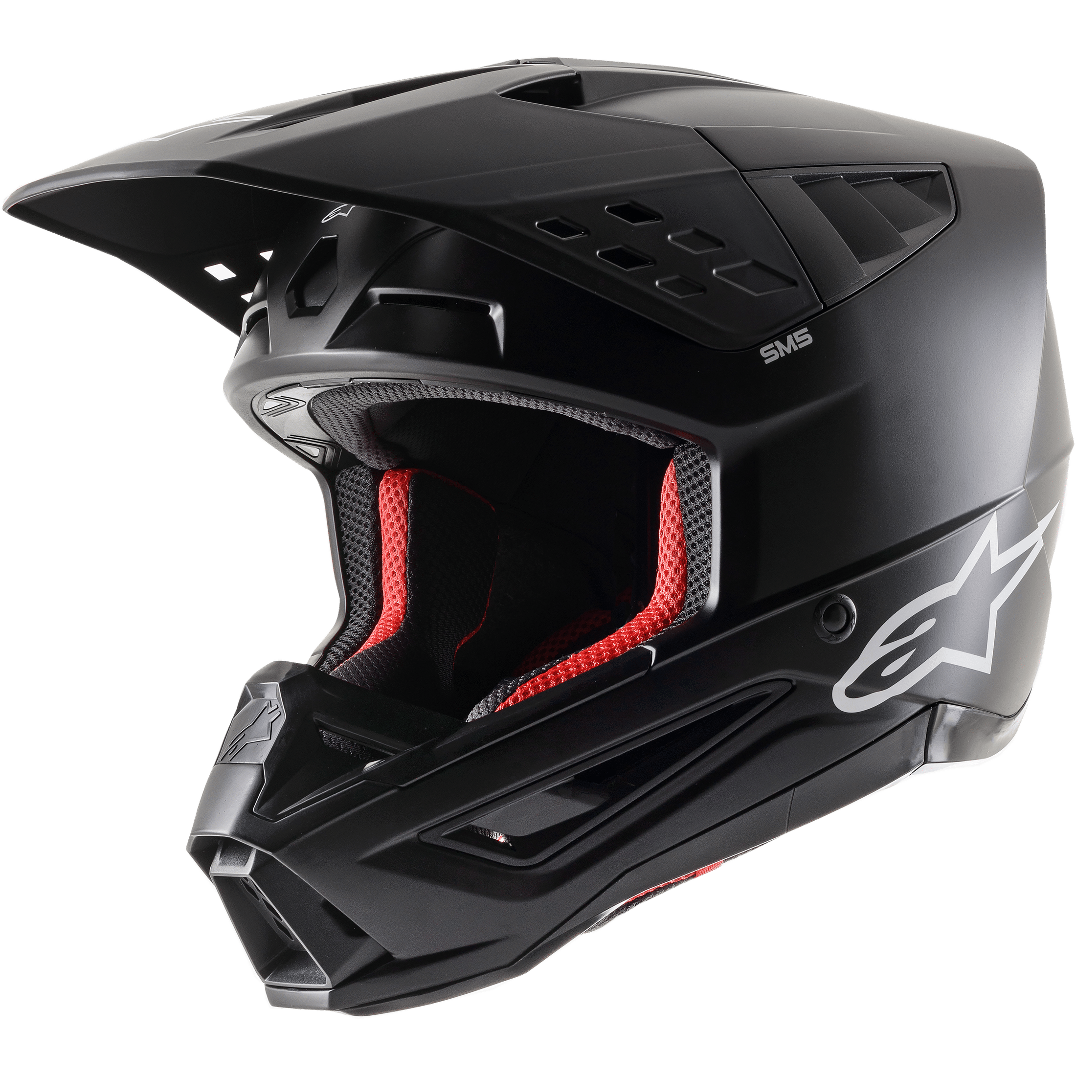 ALPINESTARS S-M5 SOLID HELMET BLACK MATT SM
