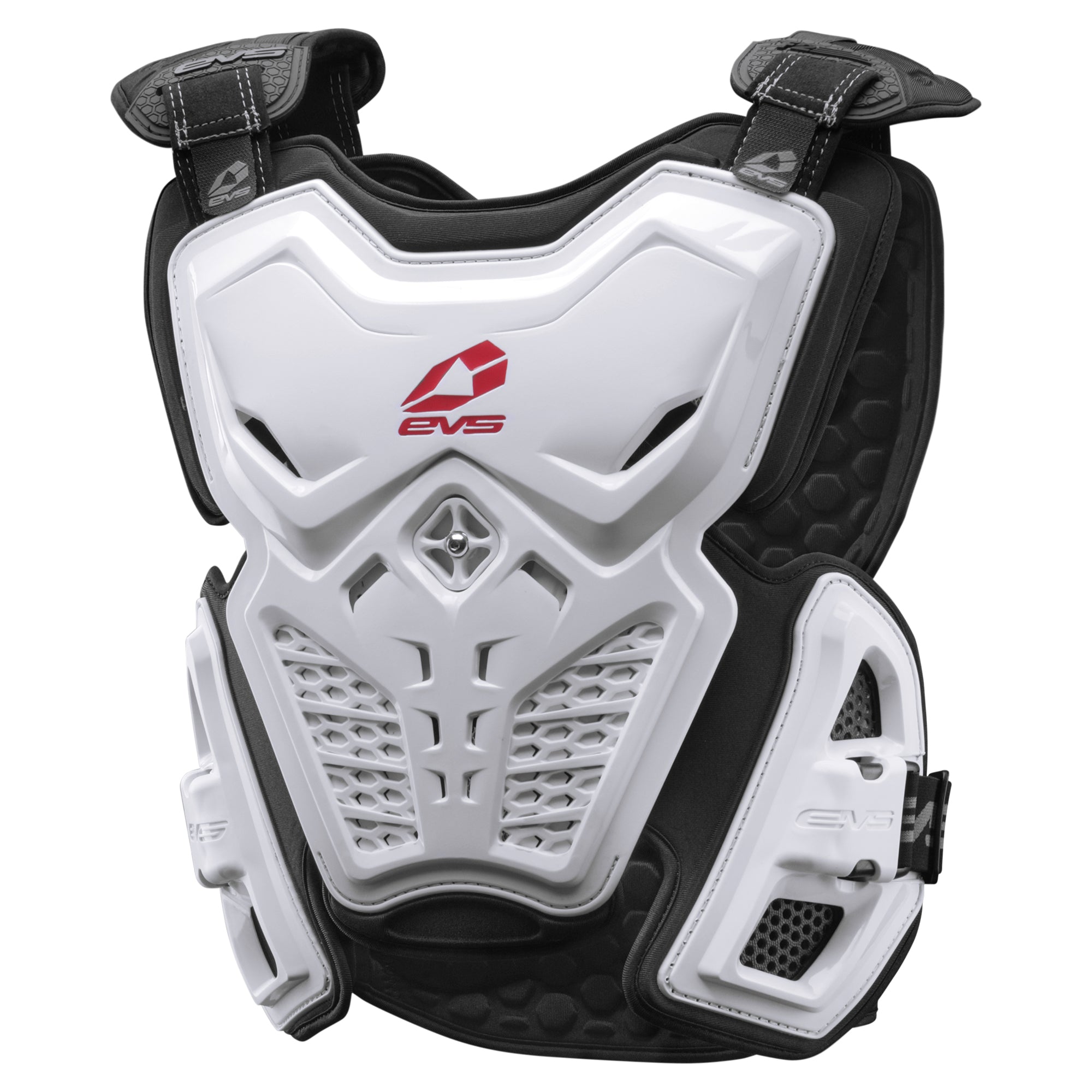 EVS F2 ROOST DEFLECTOR WHITE YTH UNDER 75 LBS