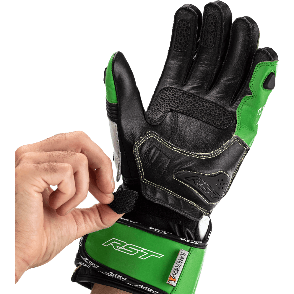 RST TRACTECH EVO 4 CE GLOVE NEON GREEN/BLACK SZ 09