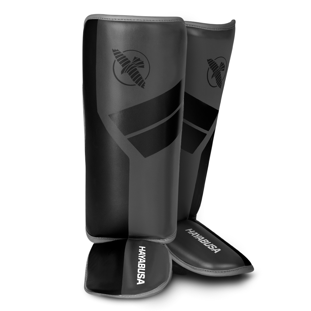 Shin Guards Hayabusa S4 Youth Charcoal - S/M Size