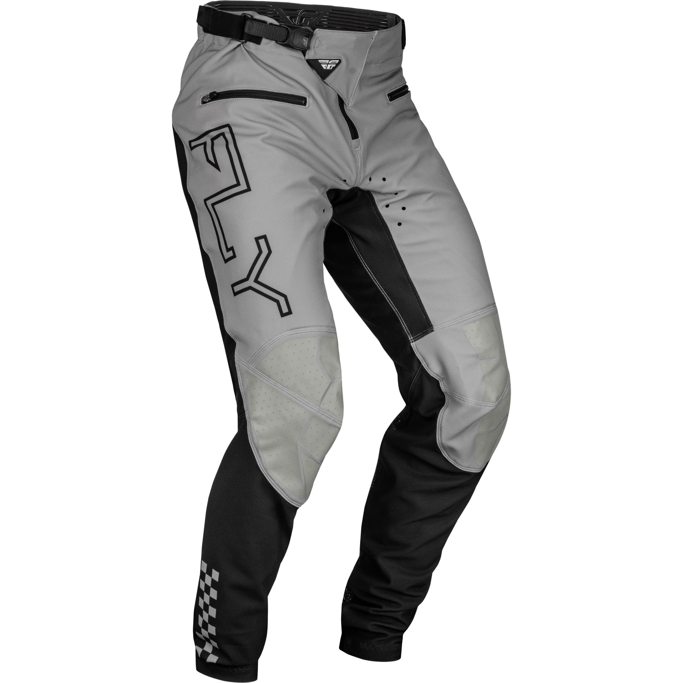 FLY RACING YOUTH RAYCE BICYCLE PANTS BLACK/GREY SZ 26