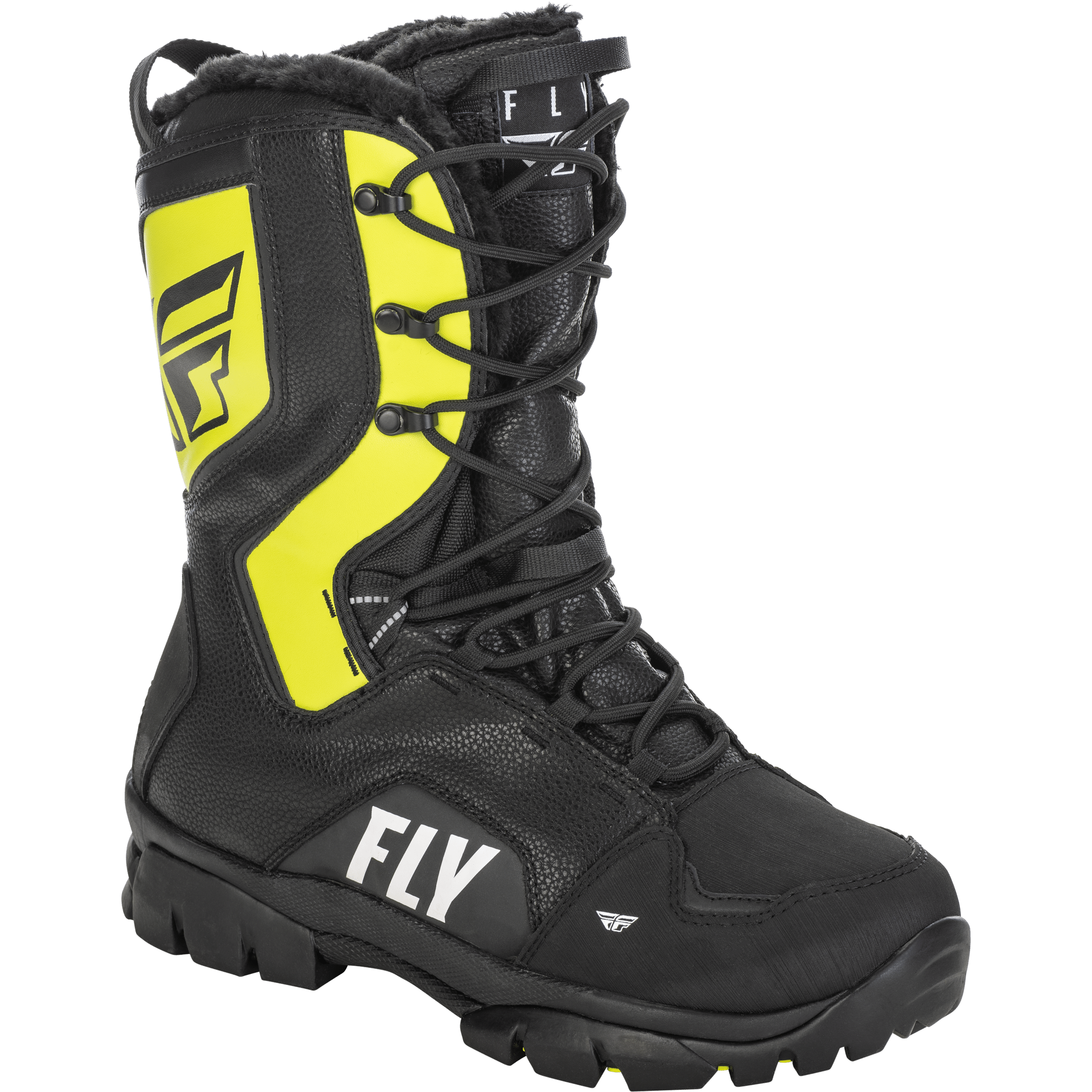 FLY RACING MARKER BOOT BLACK/GREY/HI-VIS SZ 13