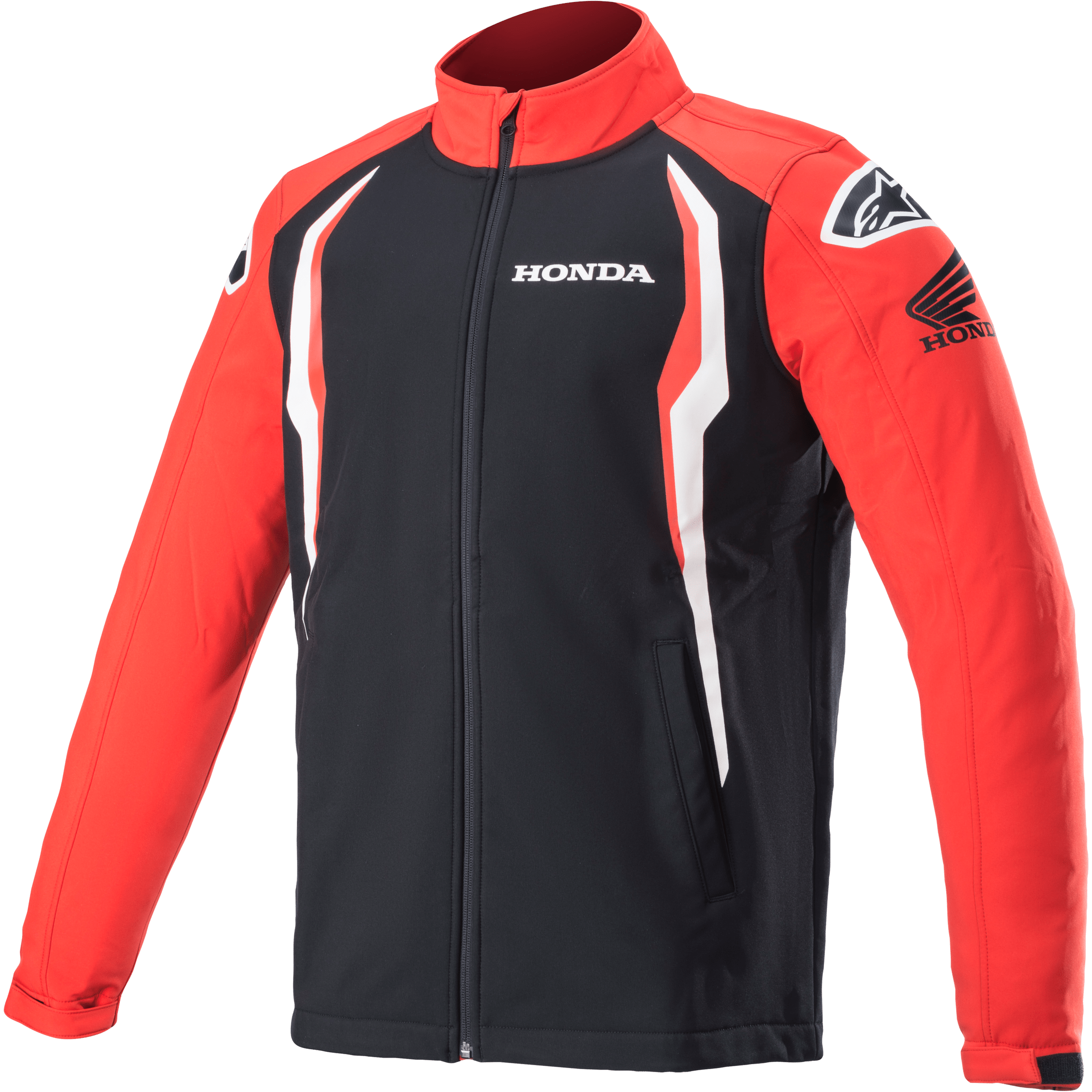 ALPINESTARS HONDA SOFTSHELL JACKET RED/BLACK SM