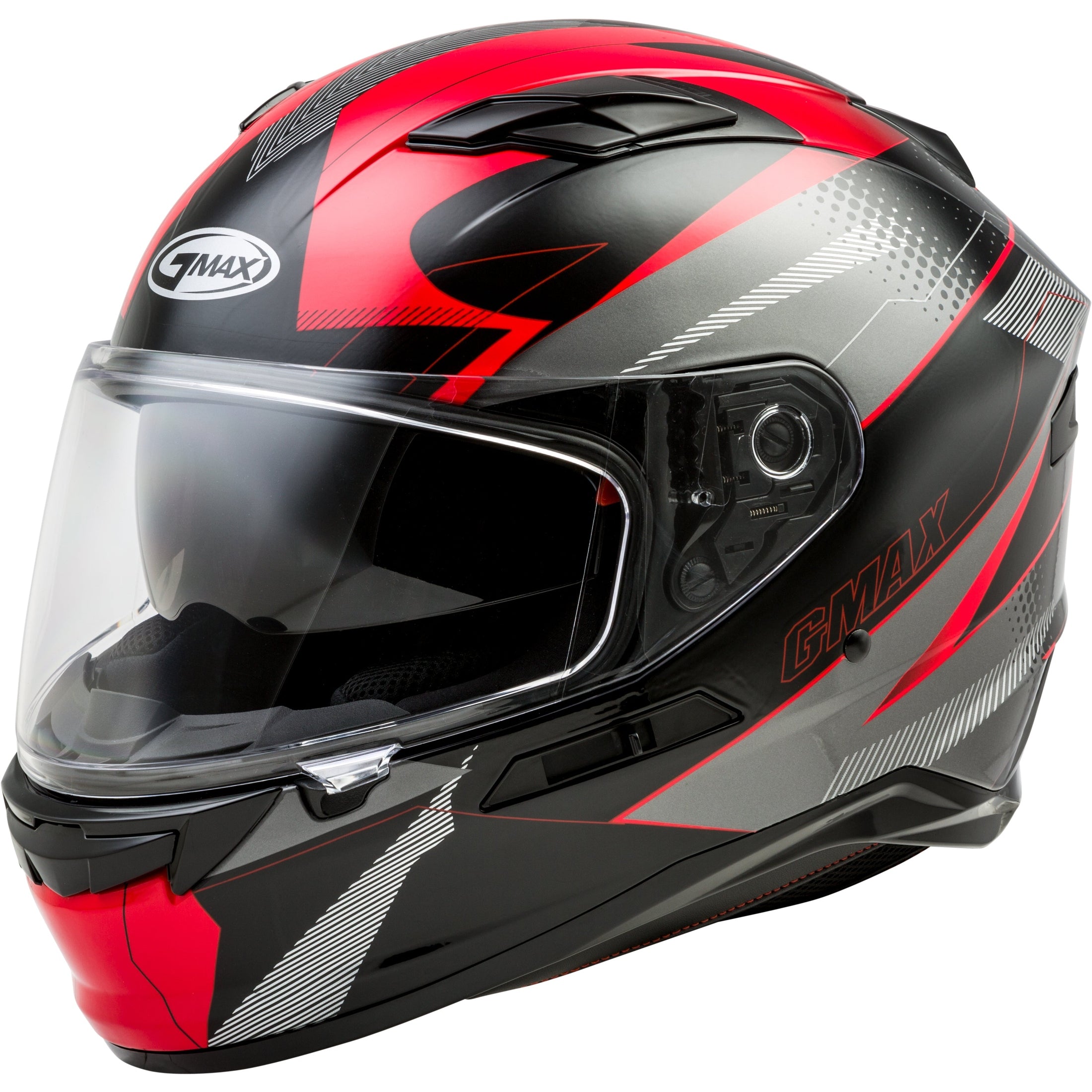GMAX FF-98 FULL-FACE APEX HELMET BLACK/RED 2X