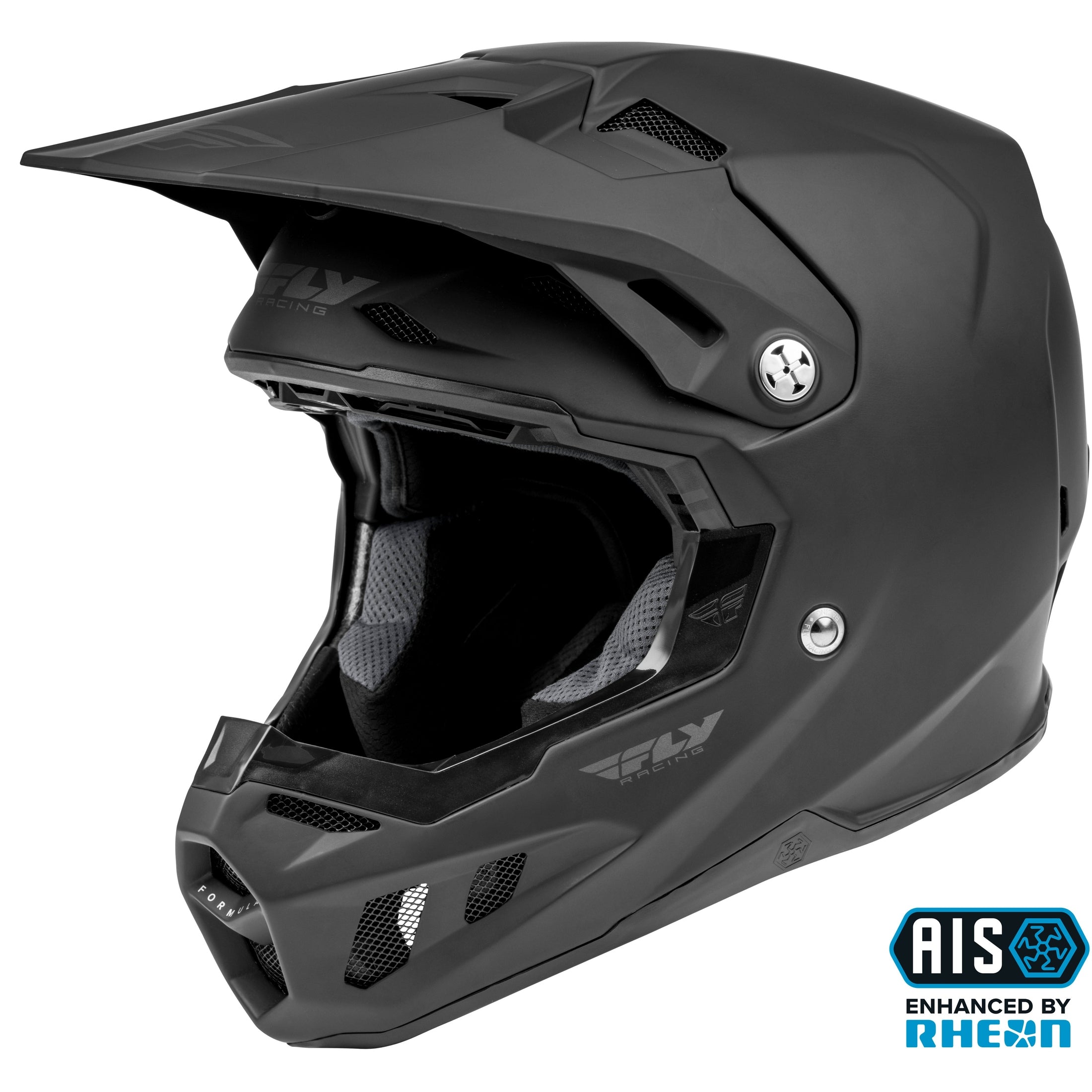 FLY RACING FORMULA CC SOLID HELMET MATTE BLACK XS