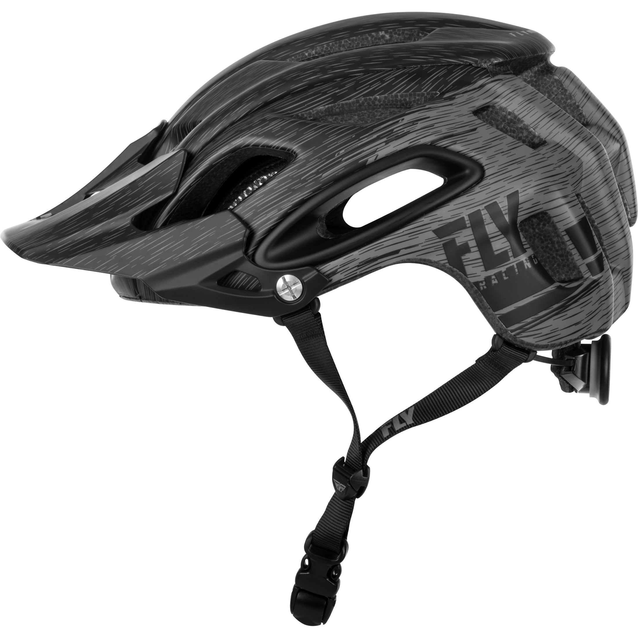 FLY RACING FREESTONE RIPA HELMET MATTE BLACK/GREY XL/2X