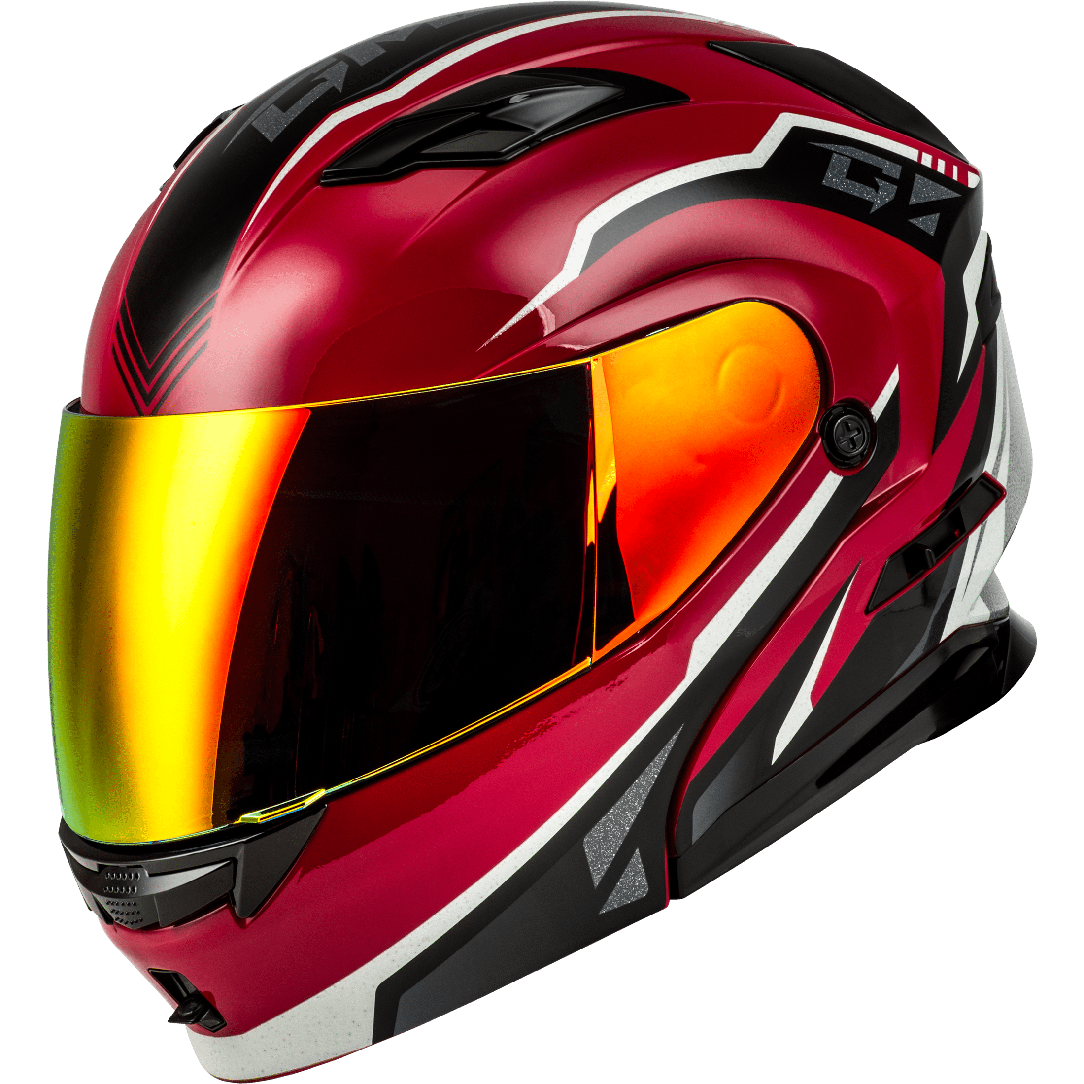GMAX MD-01 VOLTA HELMET RED METALLIC SM