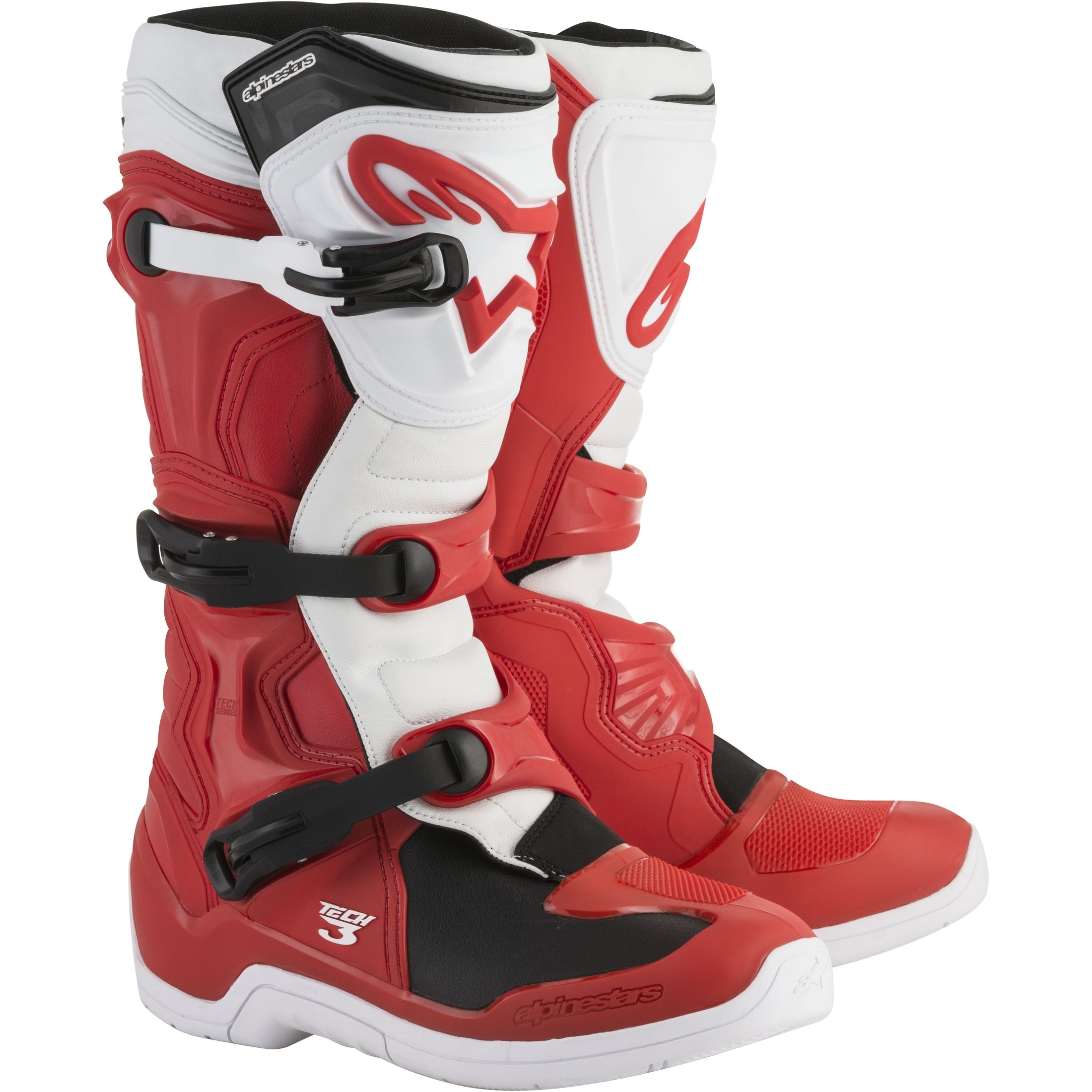 ALPINESTARS TECH 3 BOOTS RED/WHITE SZ 11