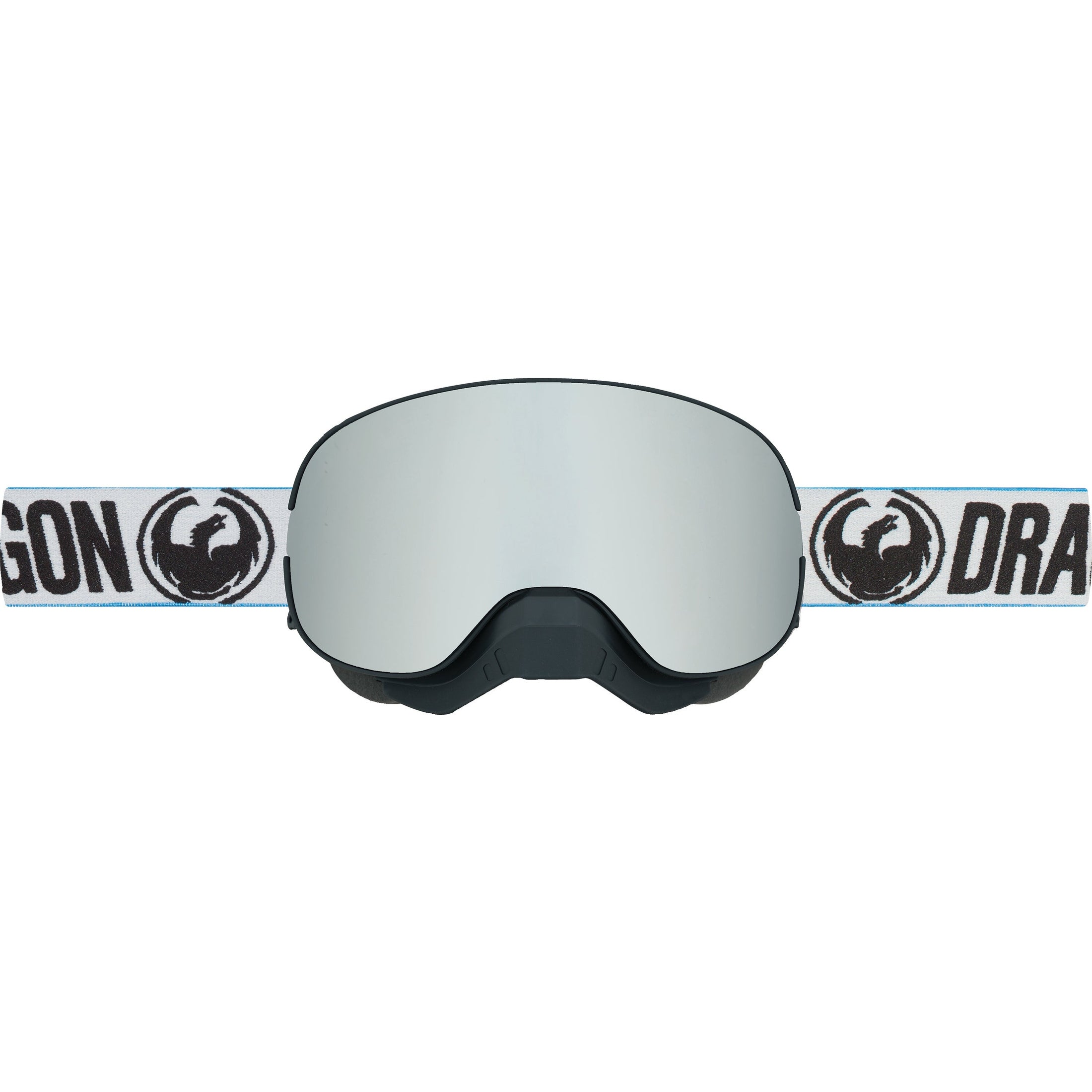 DRAGON X2 SNOW GOGGLE FACTORY W/LUMA SILVER ION + DARK SMOKE LENS