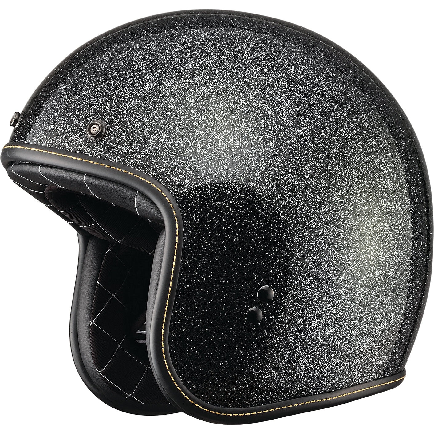 FLY RACING .38 METAL FLAKE HELMET BLACK 2X