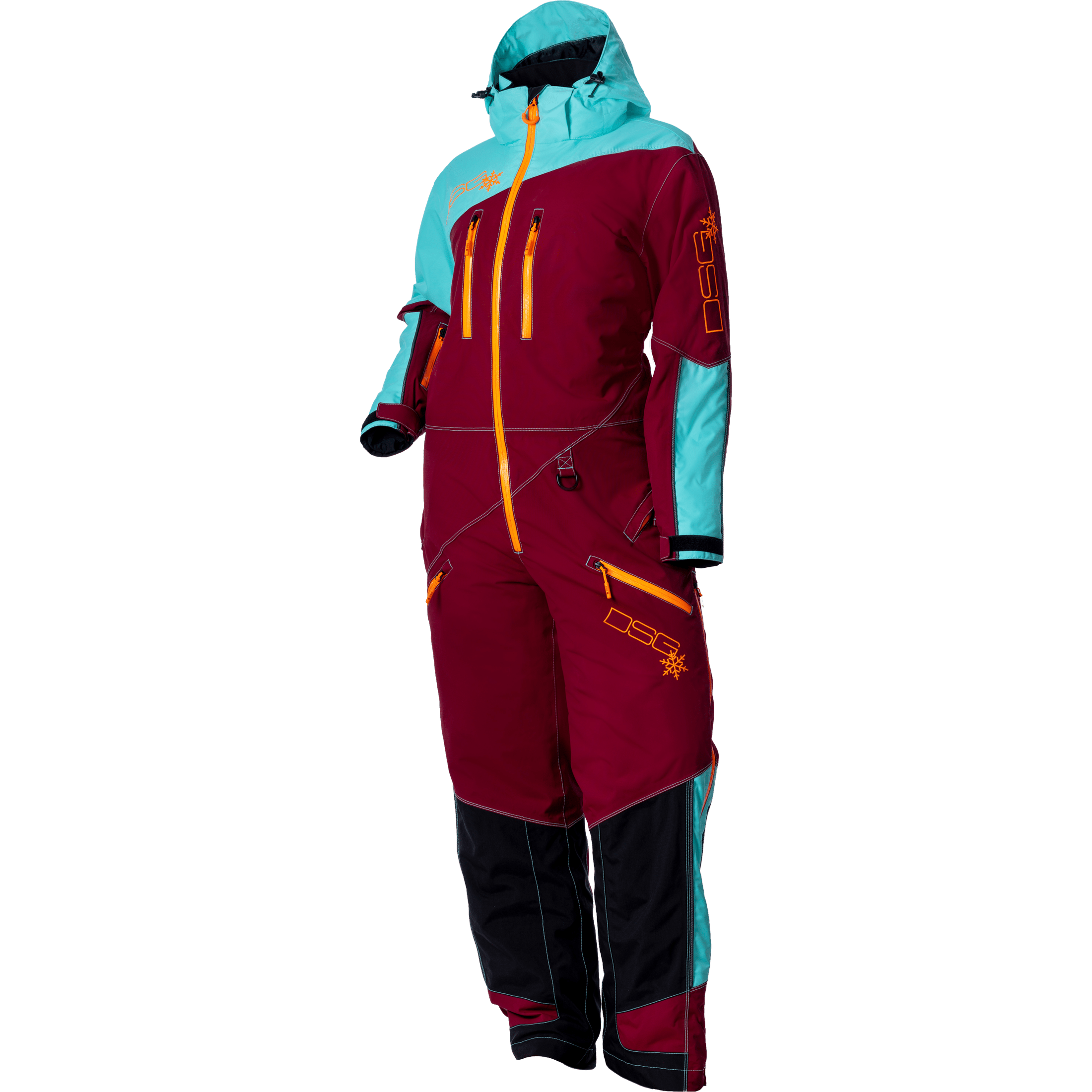 DSG DSG MONOSUIT 2.0 AQUA/GARNET LG