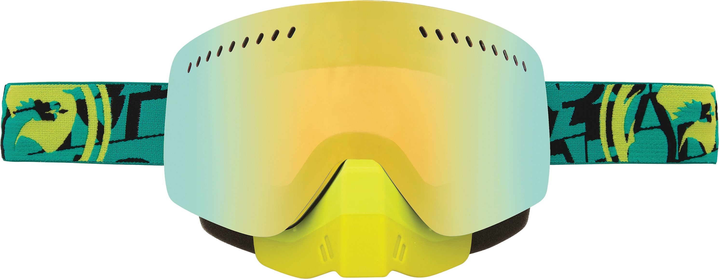 DRAGON NFXS SNOW GOGGLE CAST W/GOLD SMOKE LENS