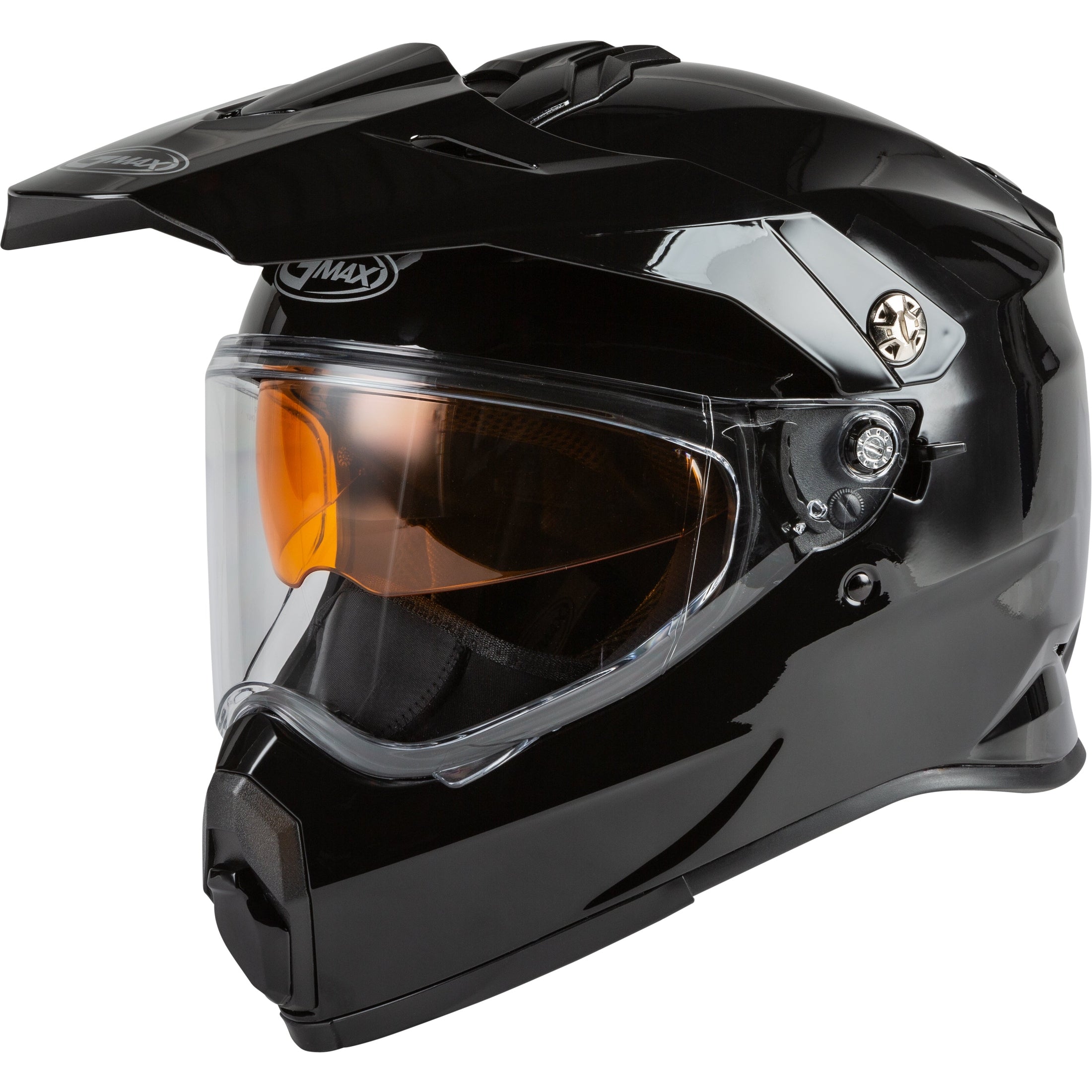 GMAX YOUTH AT-21Y ADVENTURE SNOW HELMET BLACK YM