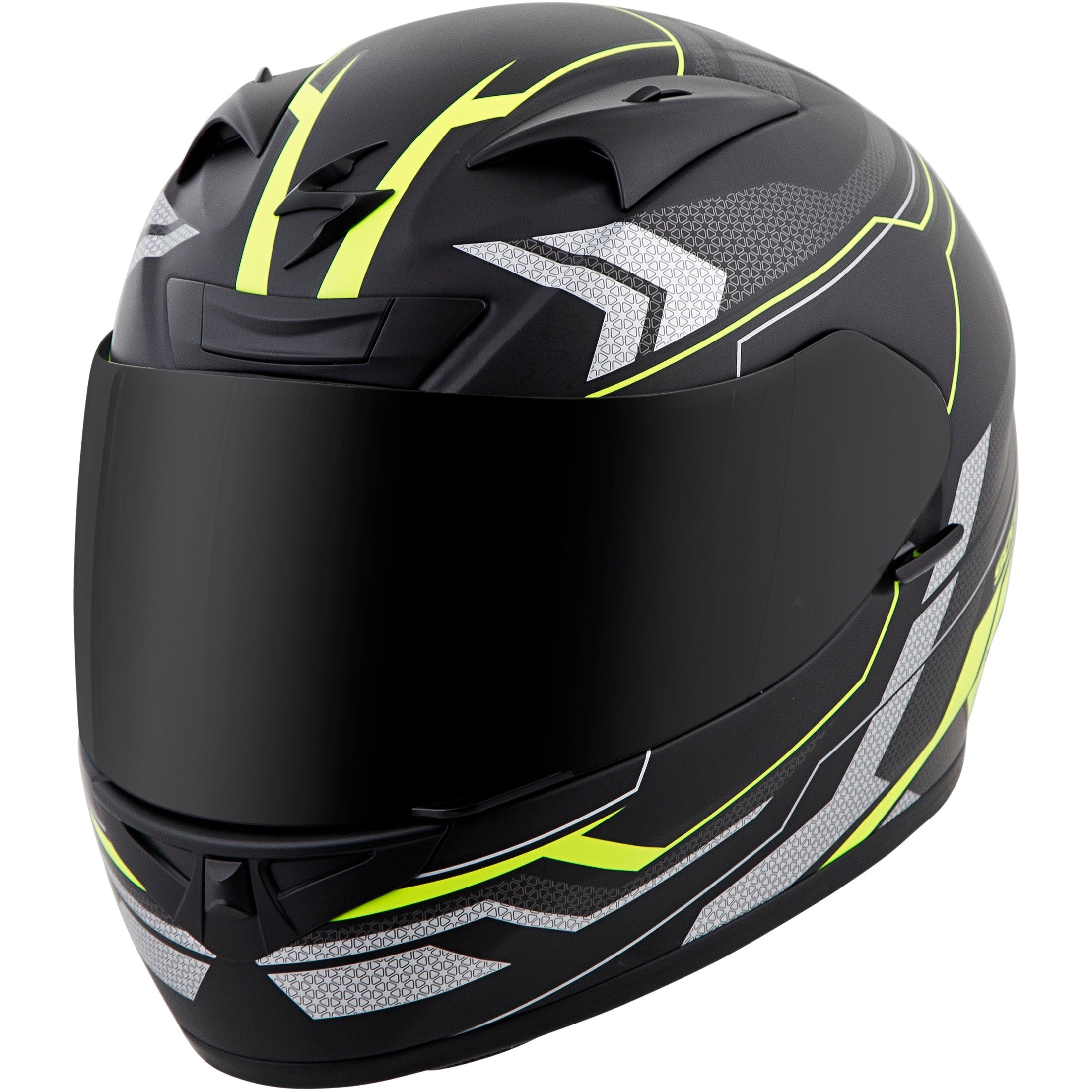 SCORPION EXO EXO-R710 FULL-FACE HELMET TRANSECT HI-VIS XS