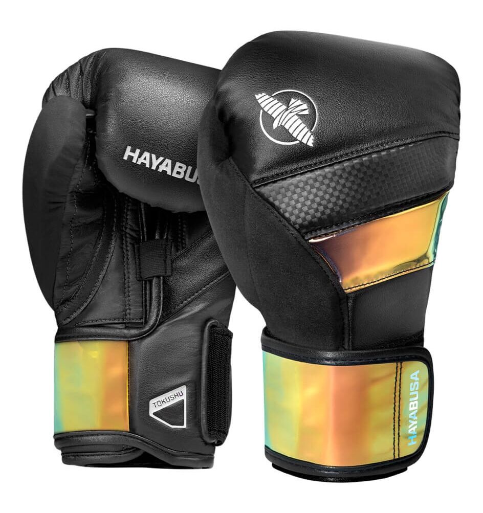 Boxing Gloves Hayabusa T3 Black Iridescent - 18 OZ