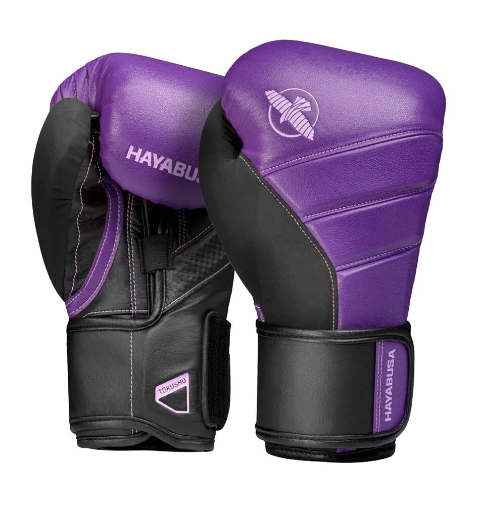 Boxing Gloves Hayabusa T3 Purple Black - 14 OZ