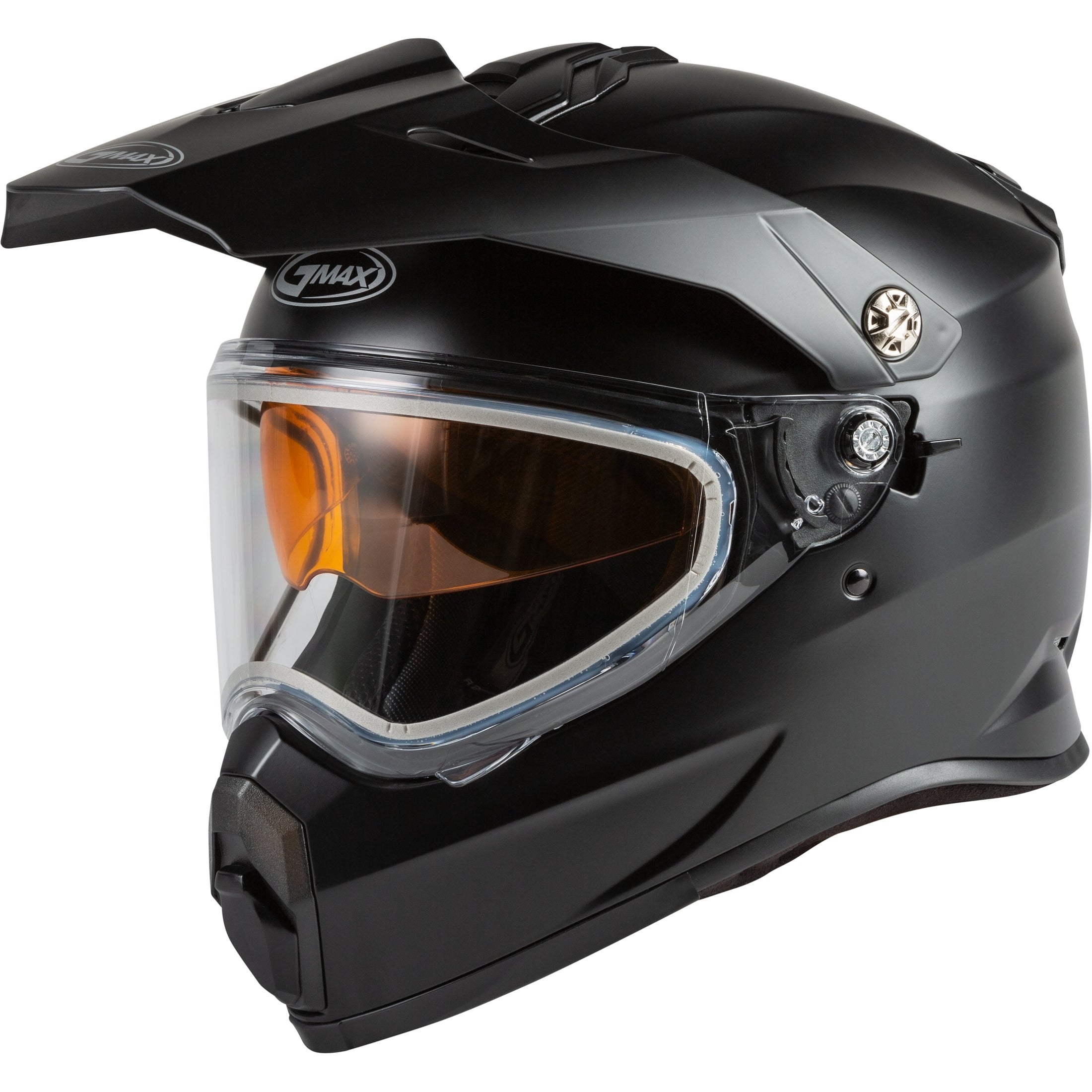 GMAX YOUTH AT-21Y ADVENTURE SNOW HELMET MATTE BLACK YL