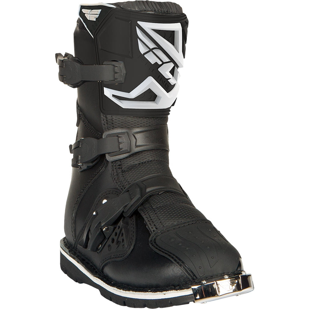 FLY RACING MAVERIK DUAL SPORT/ATV BOOTS BLACK SZ 9