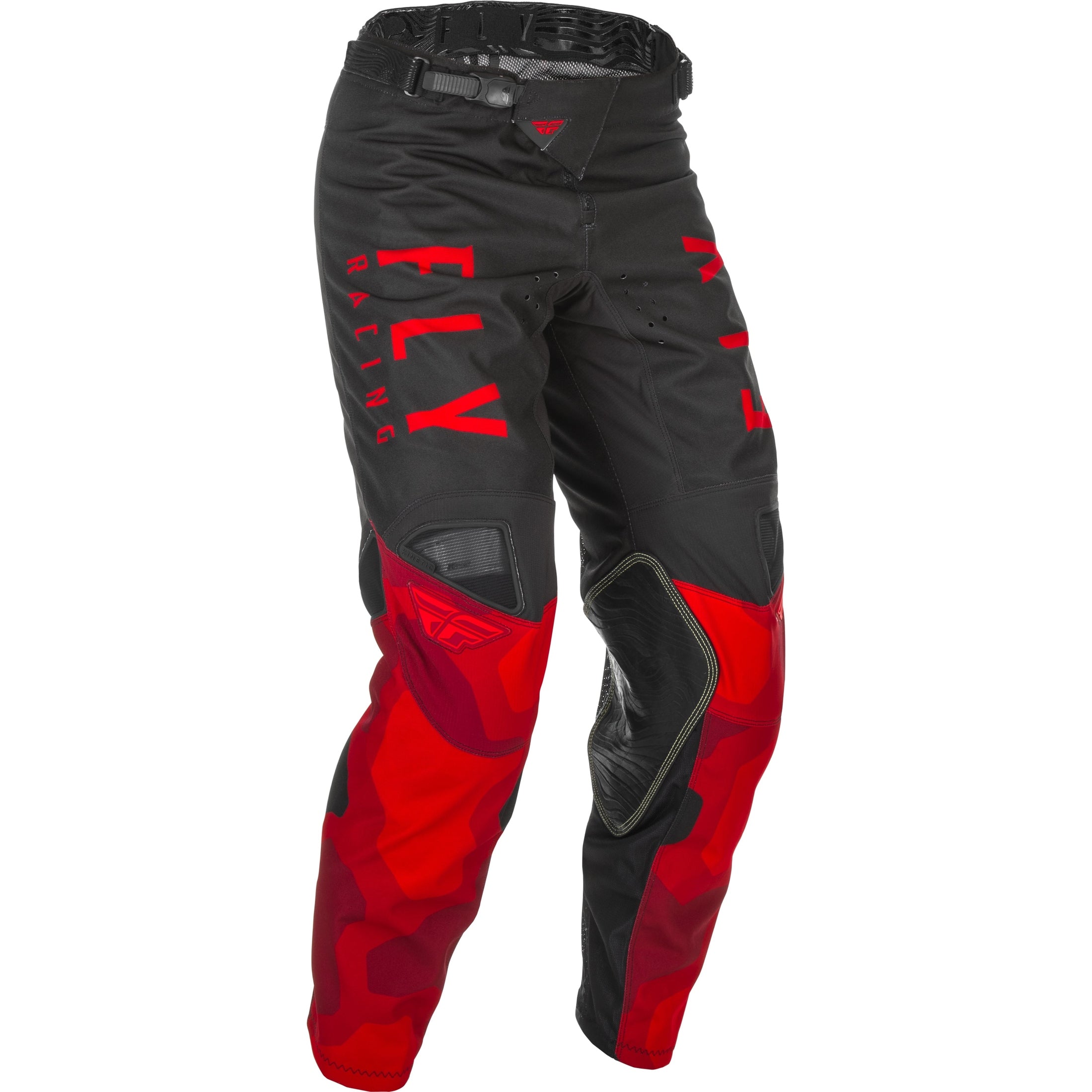 FLY RACING KINETIC K221 PANTS RED/BLACK SZ 36