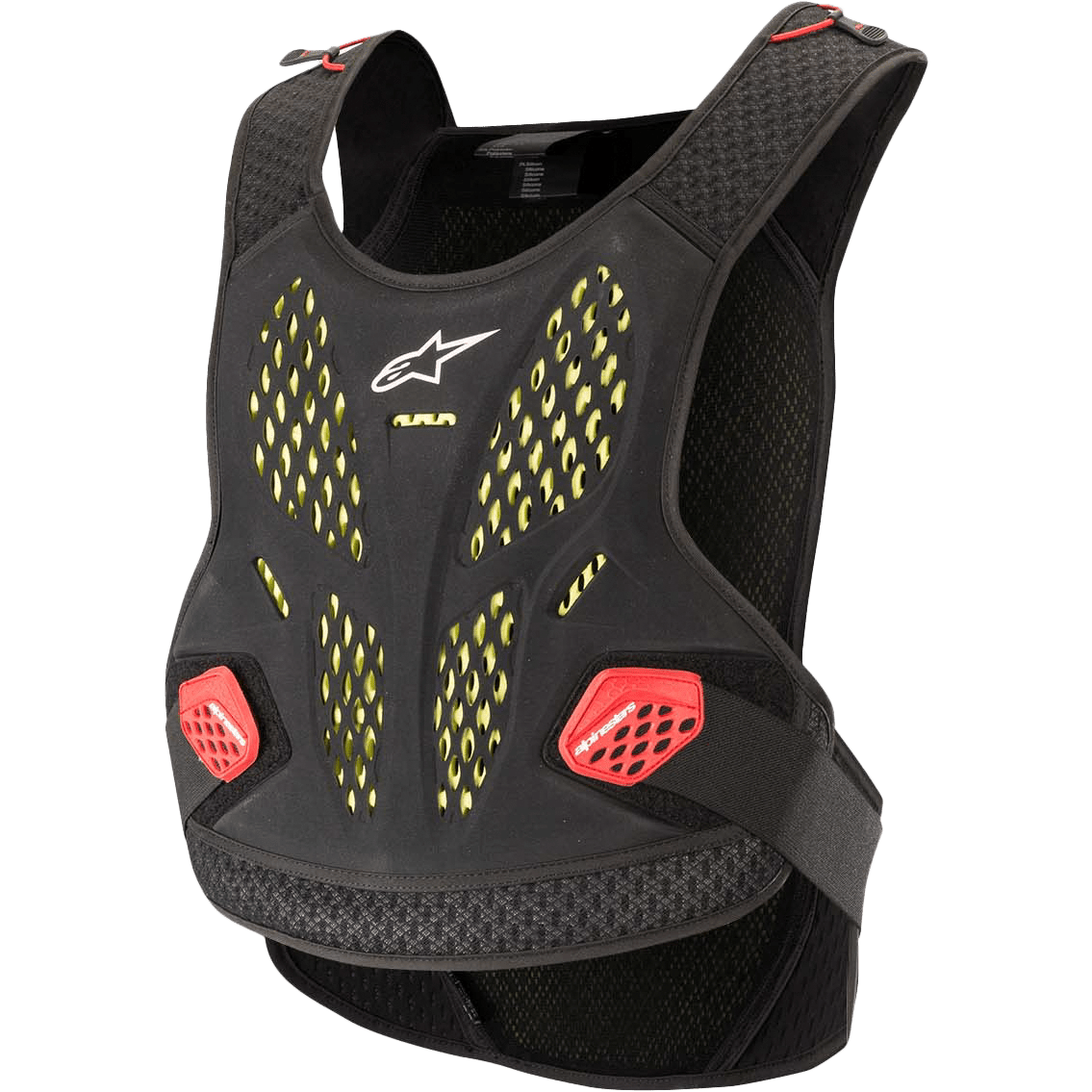 ALPINESTARS SEQUENCE CHEST PROTECTOR BLACK/RED XL/2X