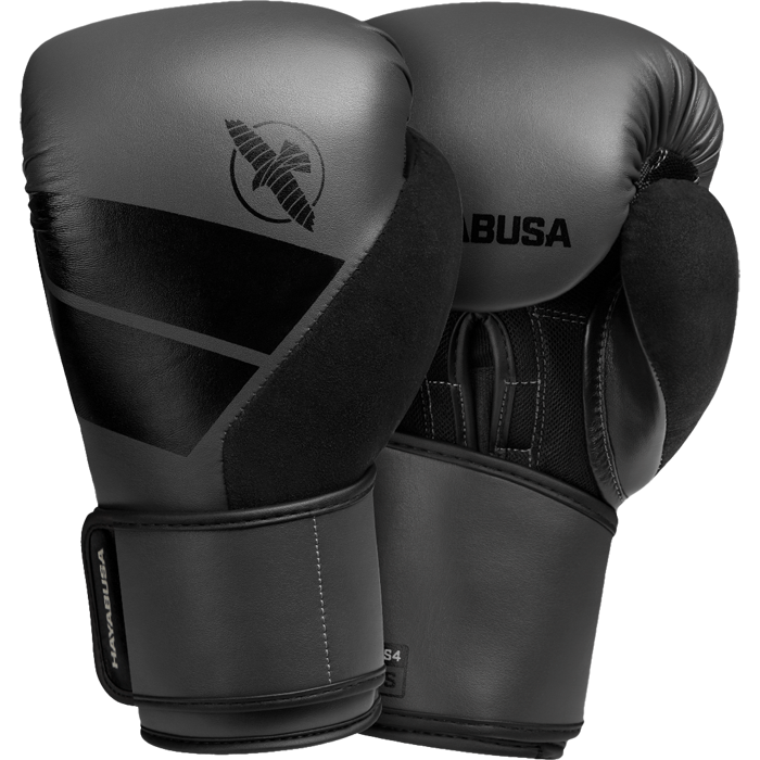 Boxing Gloves Hayabusa S4 Leather Charcoal - 14 OZ