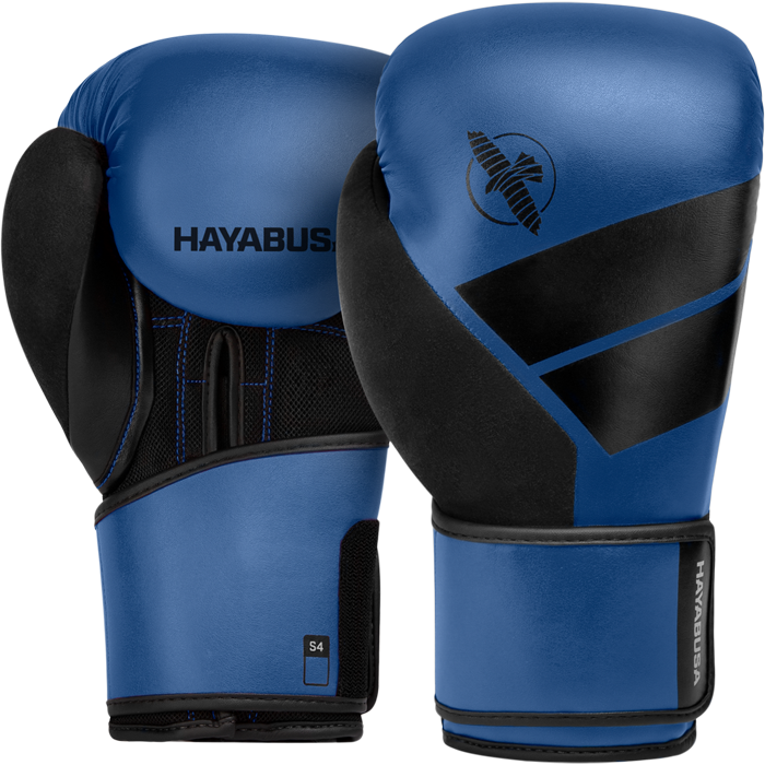 Boxing Gloves Hayabusa S4 Leather Blue - 16 OZ