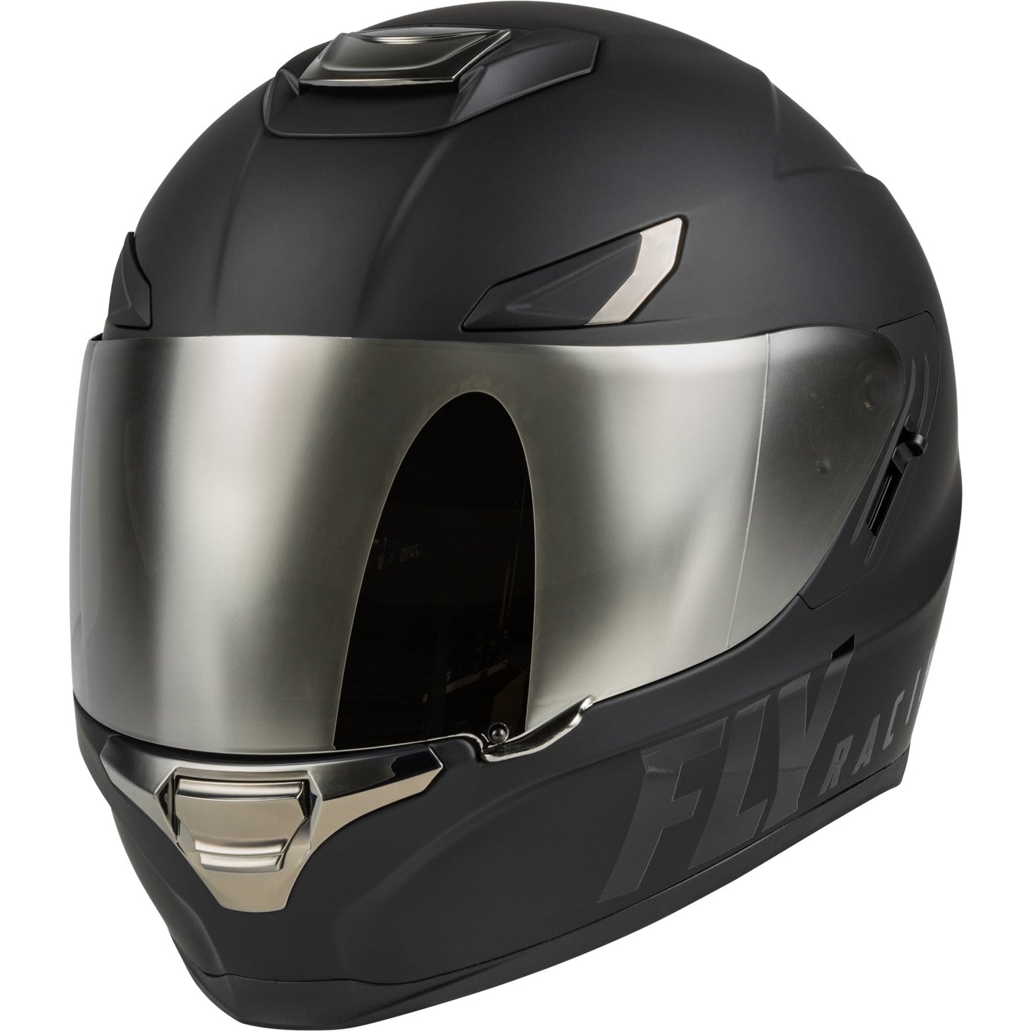 FLY RACING SENTINEL RECON HELMET MATTE BLACK/CHARCOAL CHROME LG