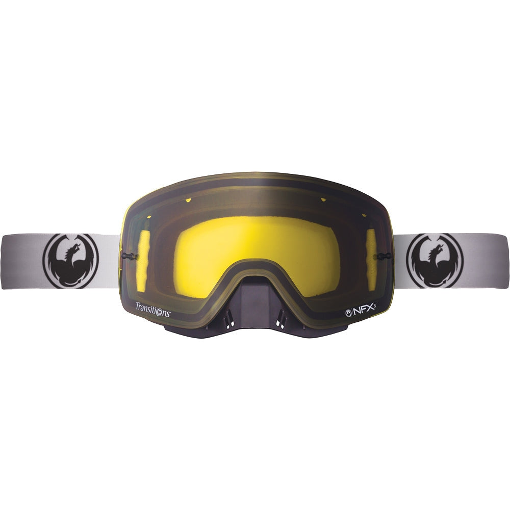 DRAGON NFXS GOGGLE STRETCH W/TRANSITION YELLOW LENS