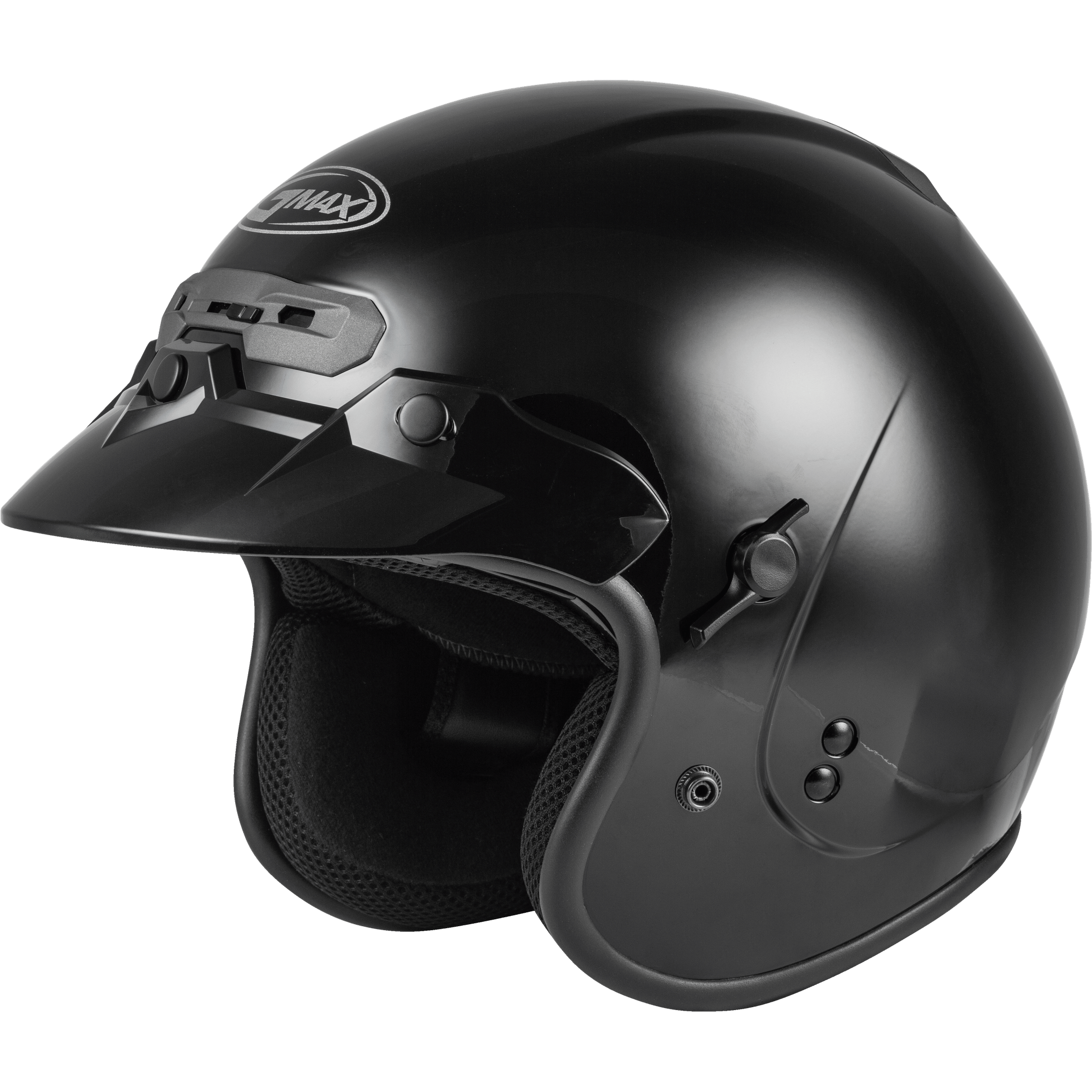 GMAX GM-32 OPEN-FACE HELMET BLACK LG