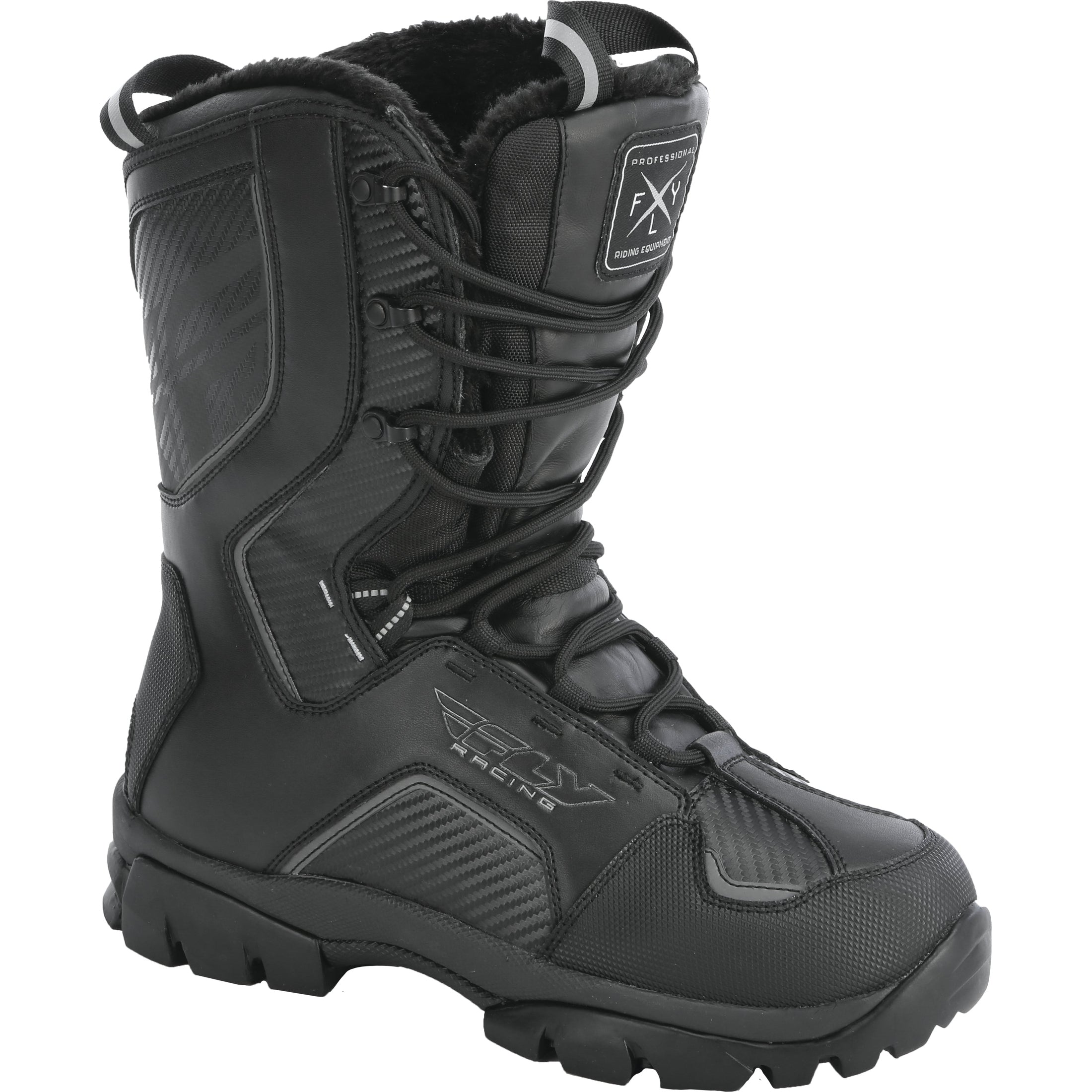 FLY RACING MARKER BOOTS BLACK SZ 10