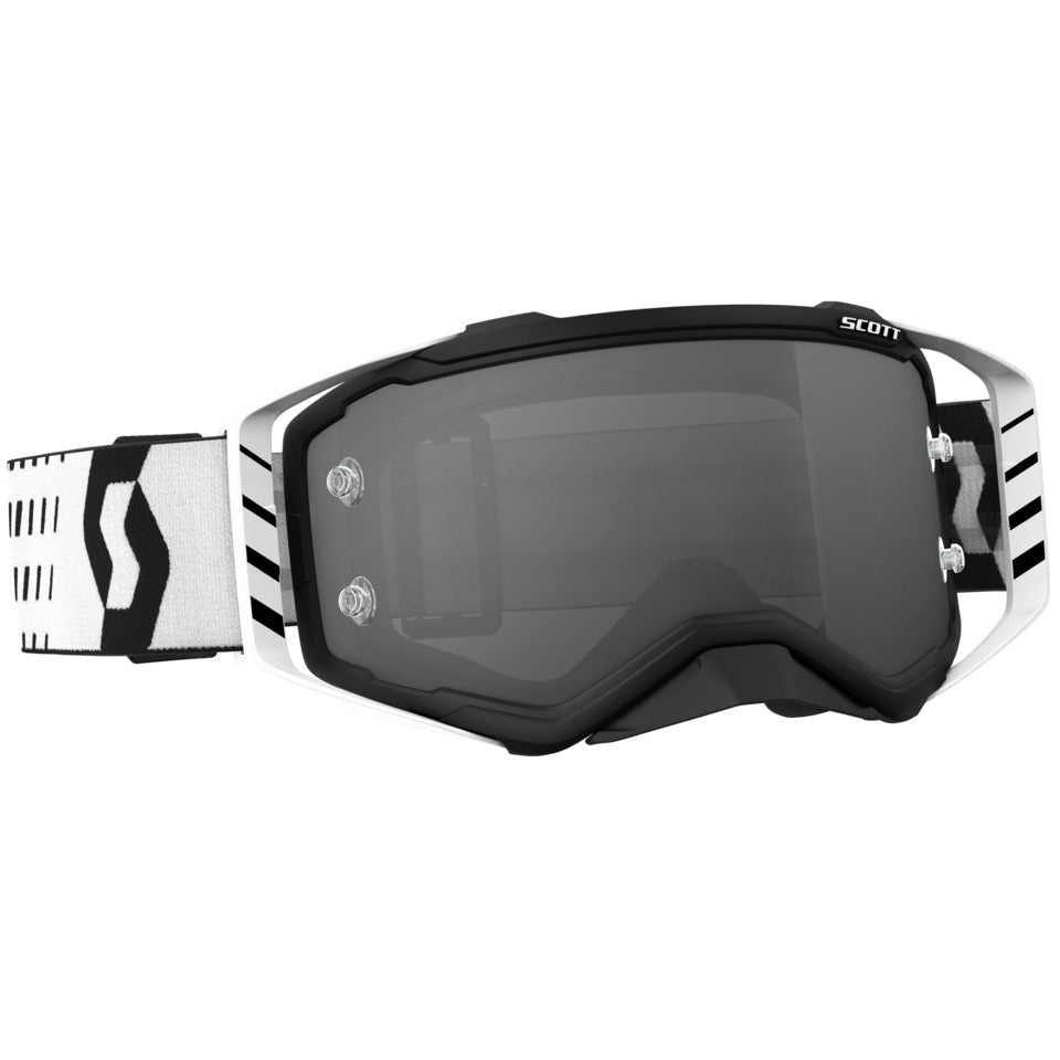 SCOTT PROSPECT GOGGLE BLACK/WHITE W/LIGHT SENSITIVE GREY LENS