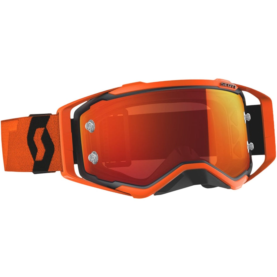 SCOTT PROSPECT GOGGLE BLACK/ORANGE W/ORANGE CHROME