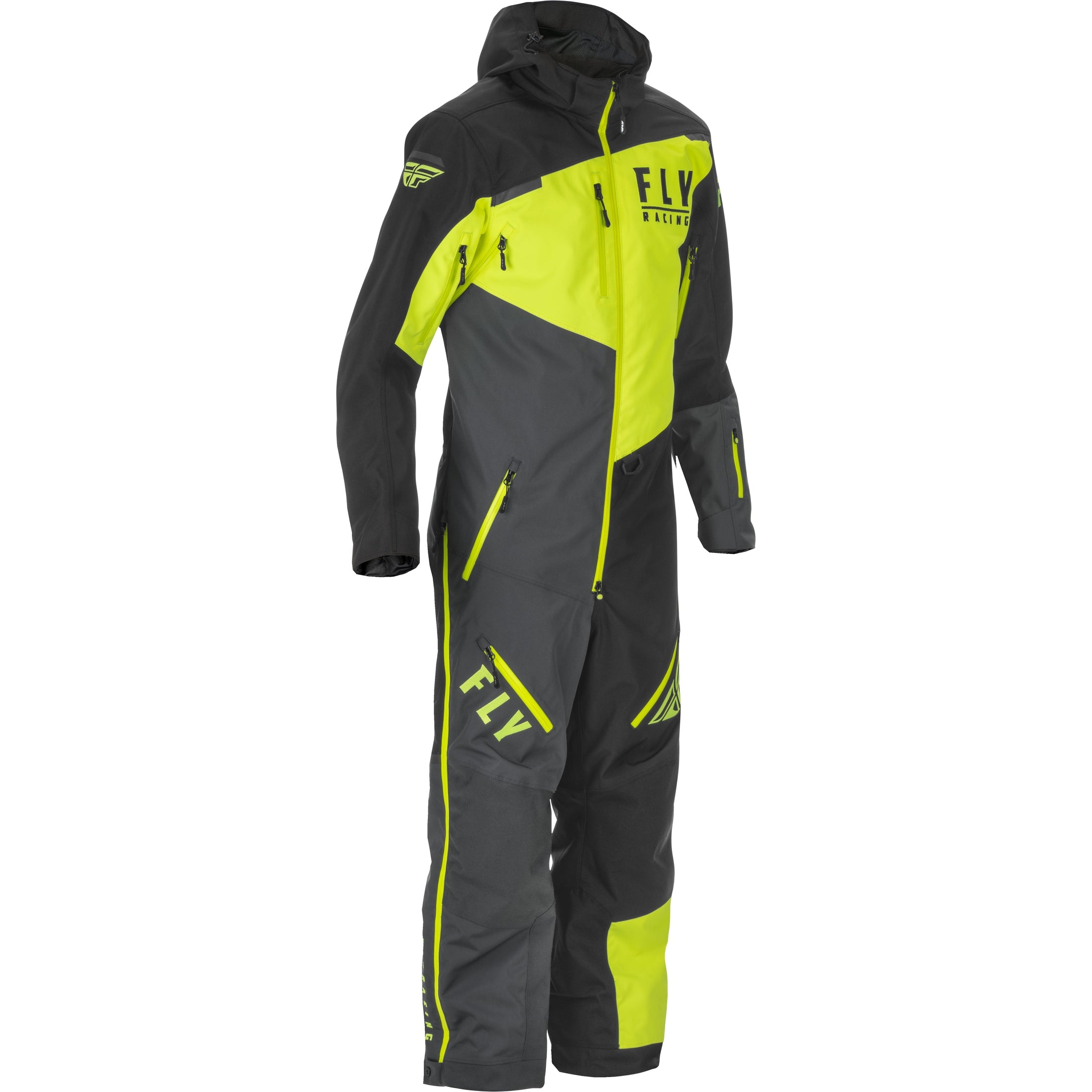 FLY RACING COBALT MONOSUIT SHELL BLACK/GREY/HI-VIS LG