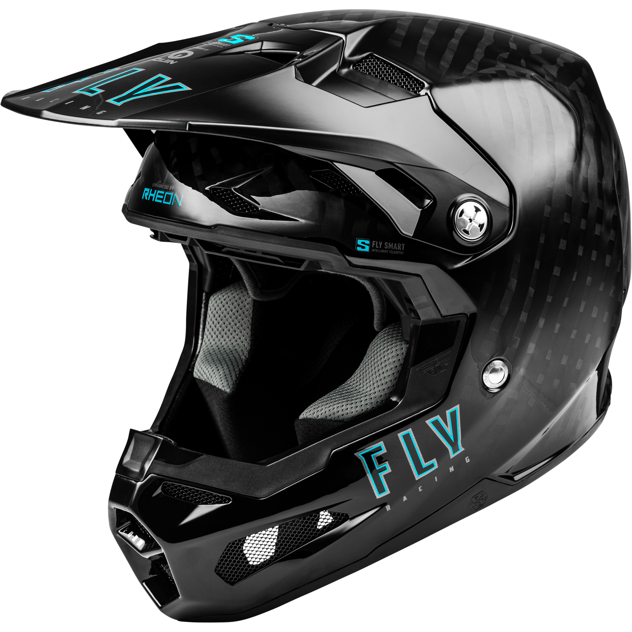 FLY RACING FORMULA S CARBON HELMET BLACK XL-S1A