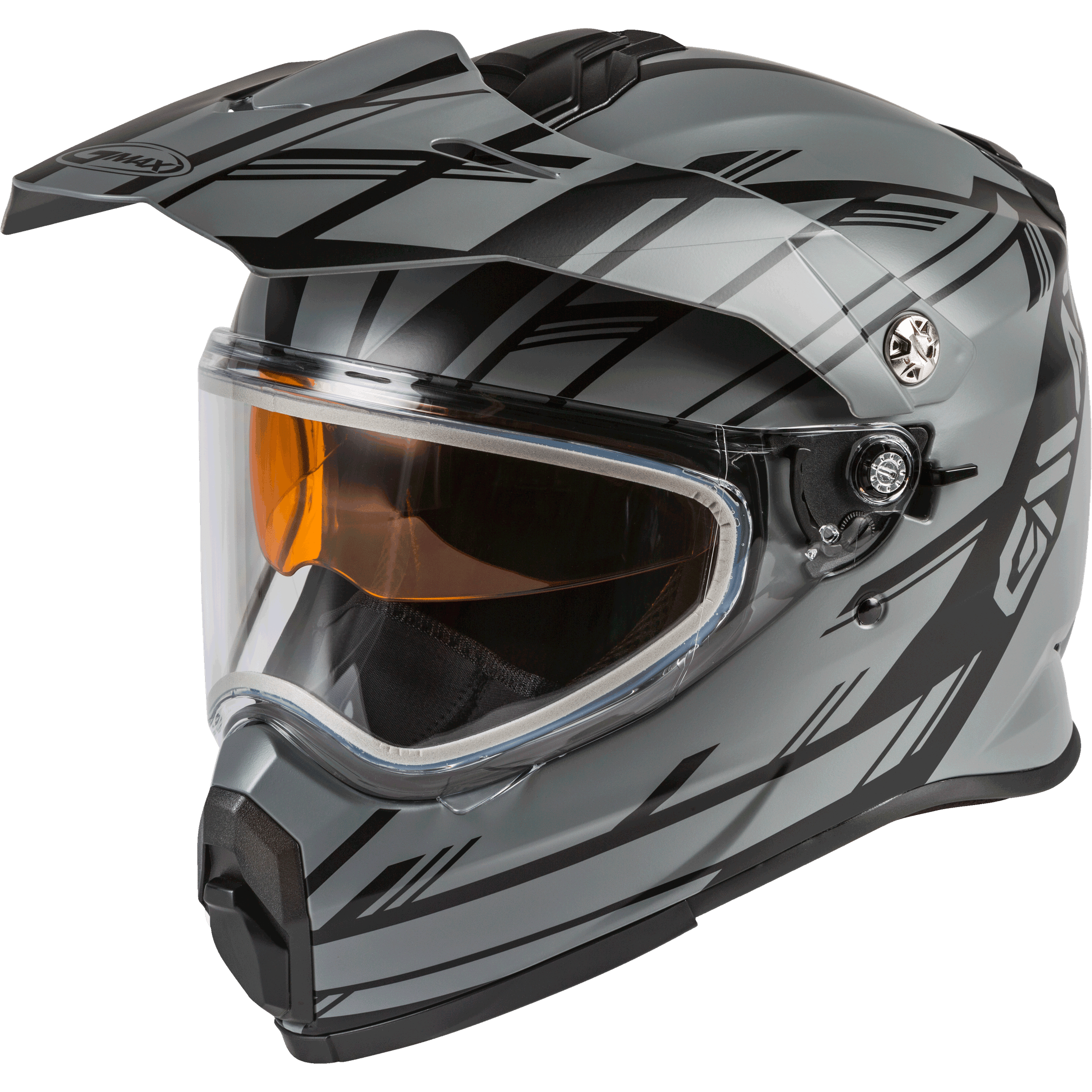 GMAX AT-21S ADVENTURE EPIC SNOW HELMET MATTE GREY/BLACK XS