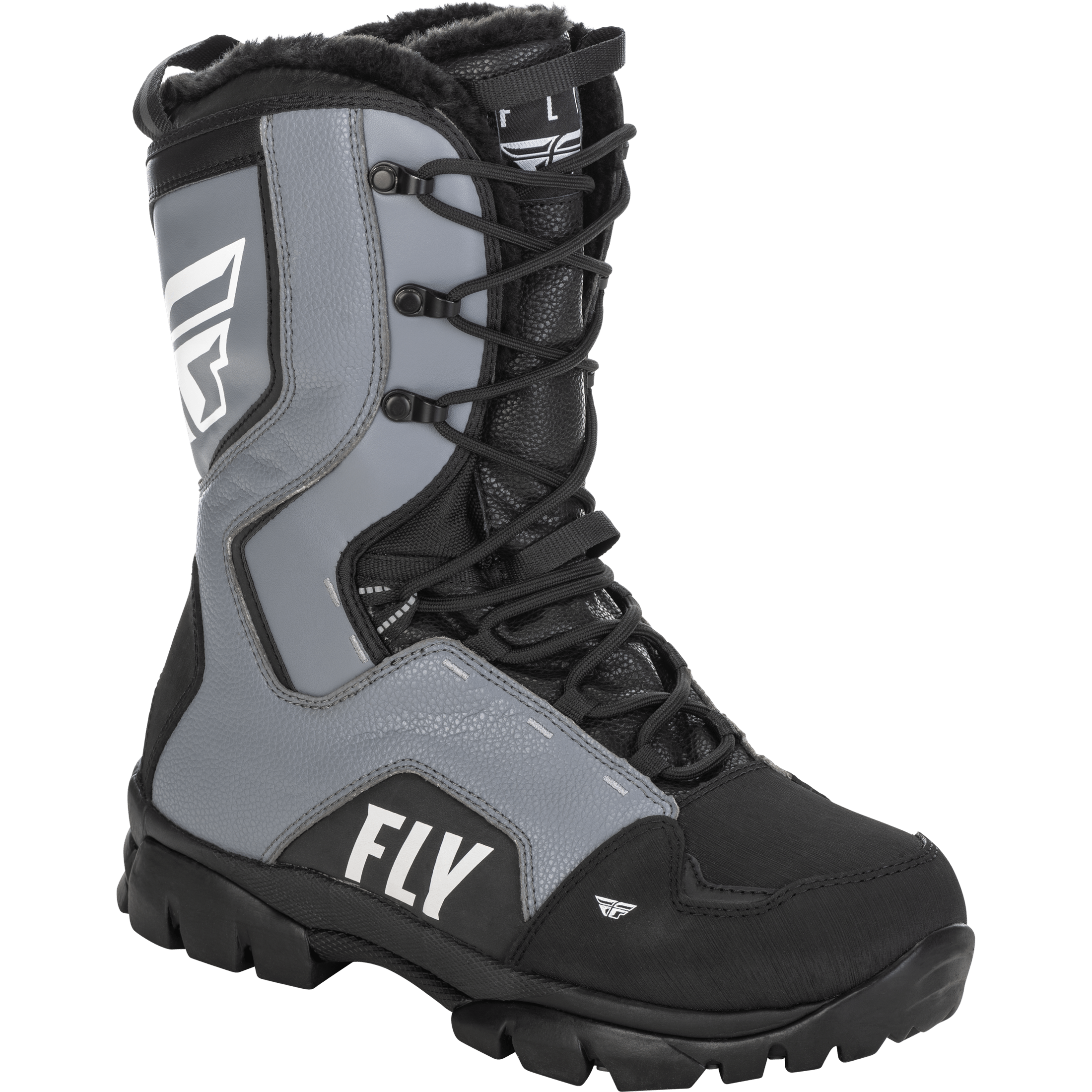 FLY RACING MARKER BOOT BLACK/GREY SZ 06