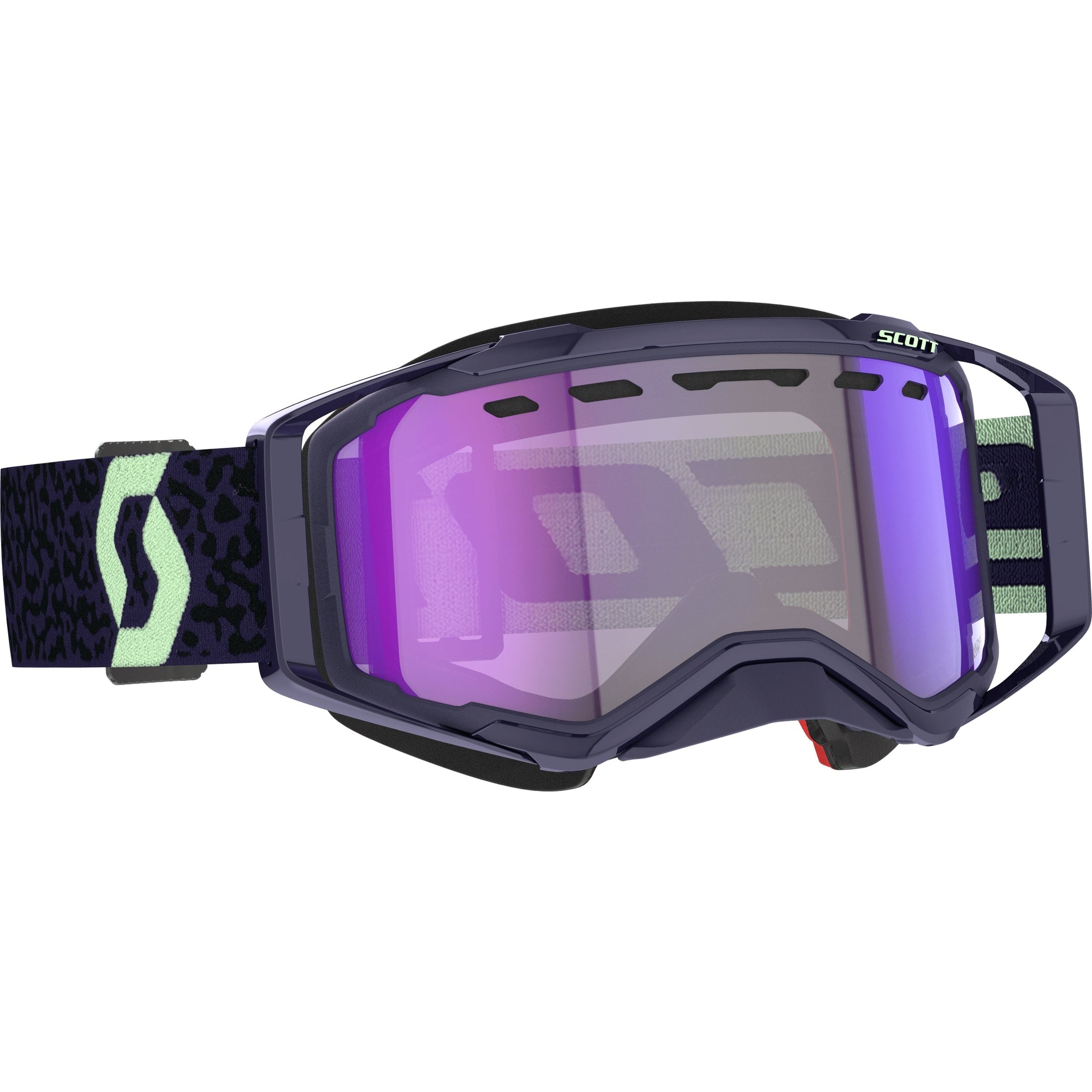 SCOTT PROSPECT SNWCRSS LS GOGGLE DRK PRPL/MNT GRN BLUE CHROME