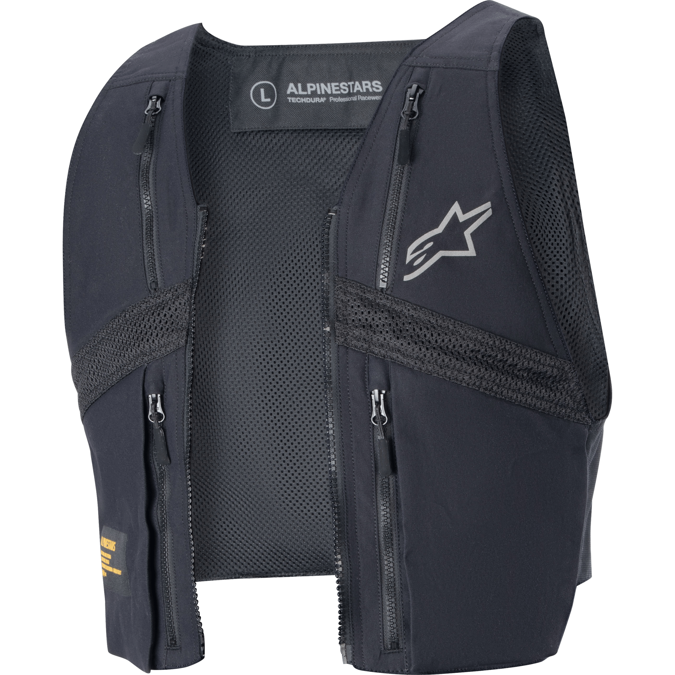 ALPINESTARS TECHDURA JACKET BLACK REFLEX LG