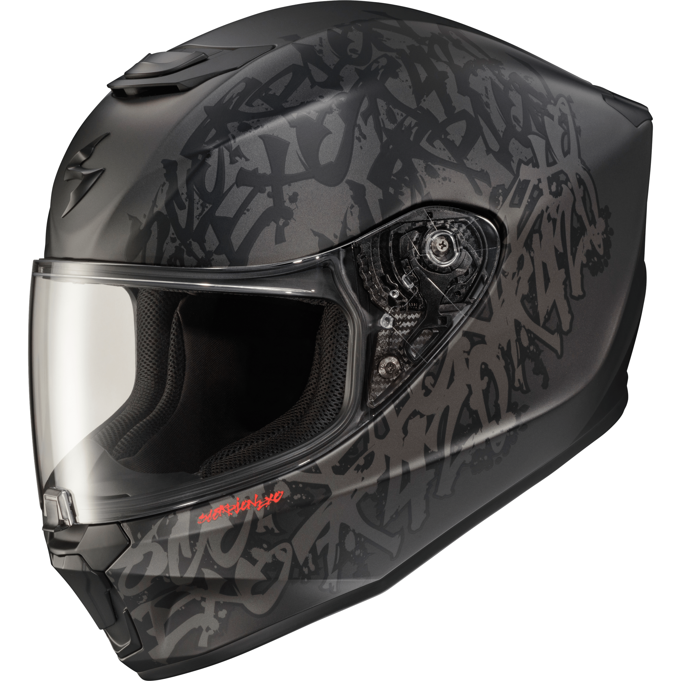SCORPION EXO EXO-R420 FULL-FACE HELMET GRUNGE PHANTOM SM