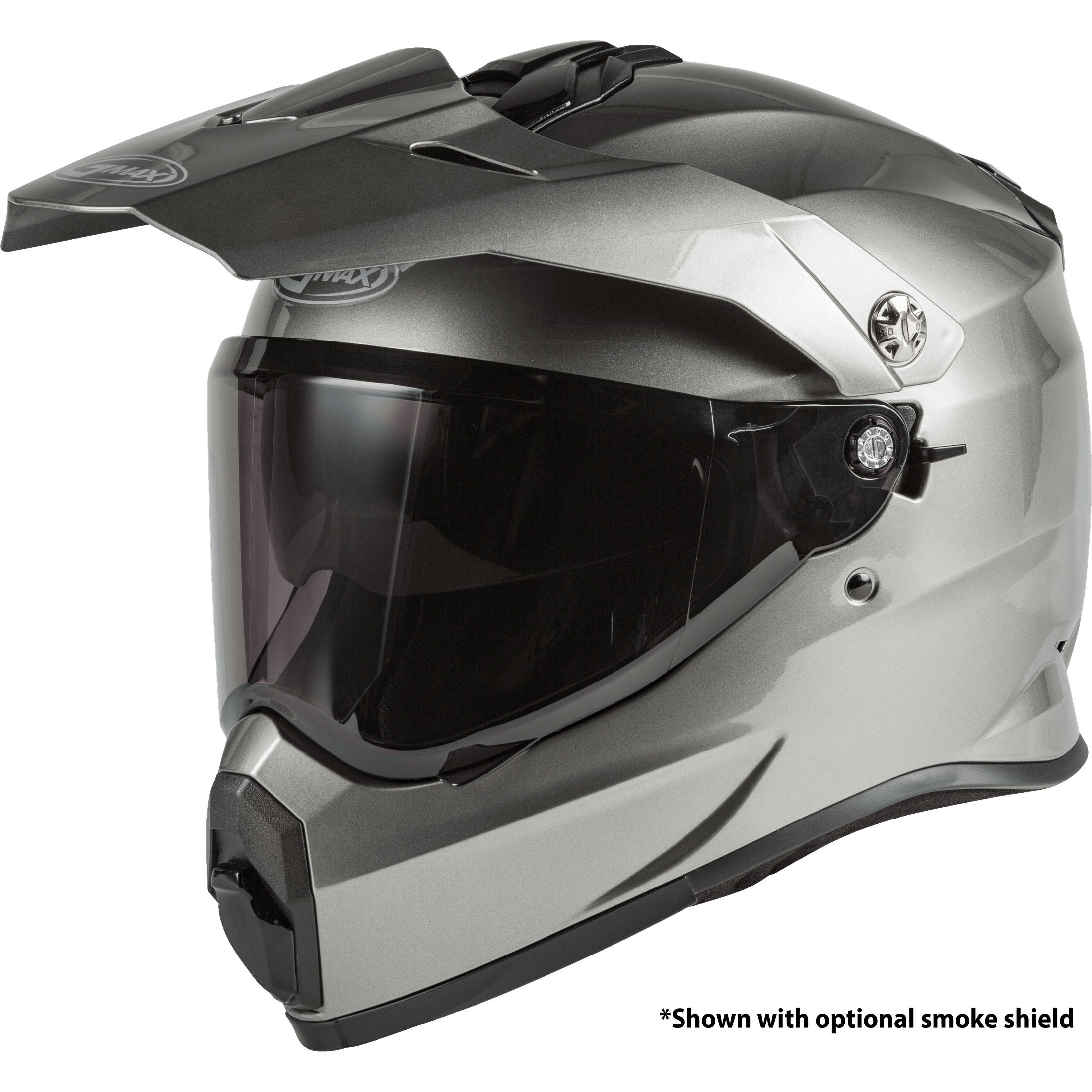 GMAX AT-21 ADVENTURE HELMET TITANIUM XS