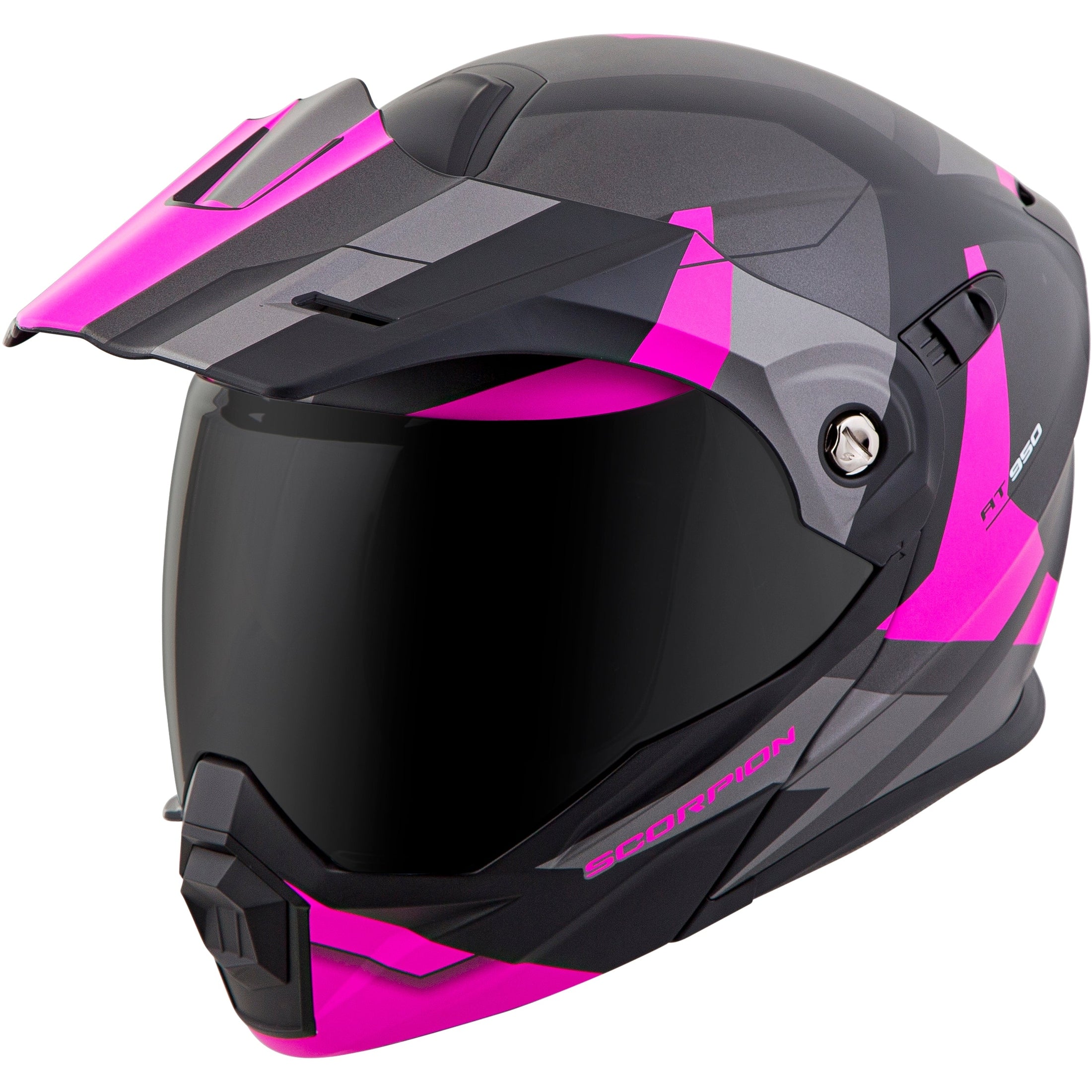 SCORPION EXO EXO-AT950 MODULAR HELMET NEOCON PINK MD