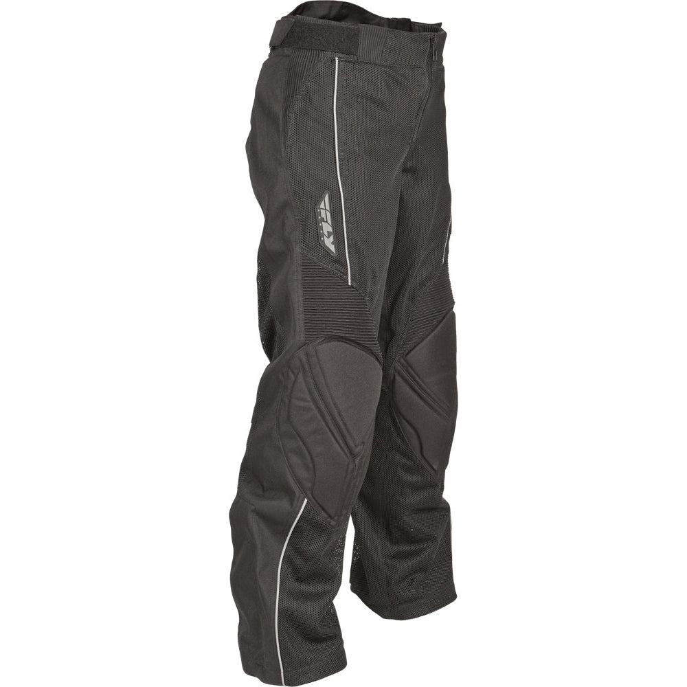 FLY RACING COOLPRO LADIES MESH PANT BLACK SZ 3-4