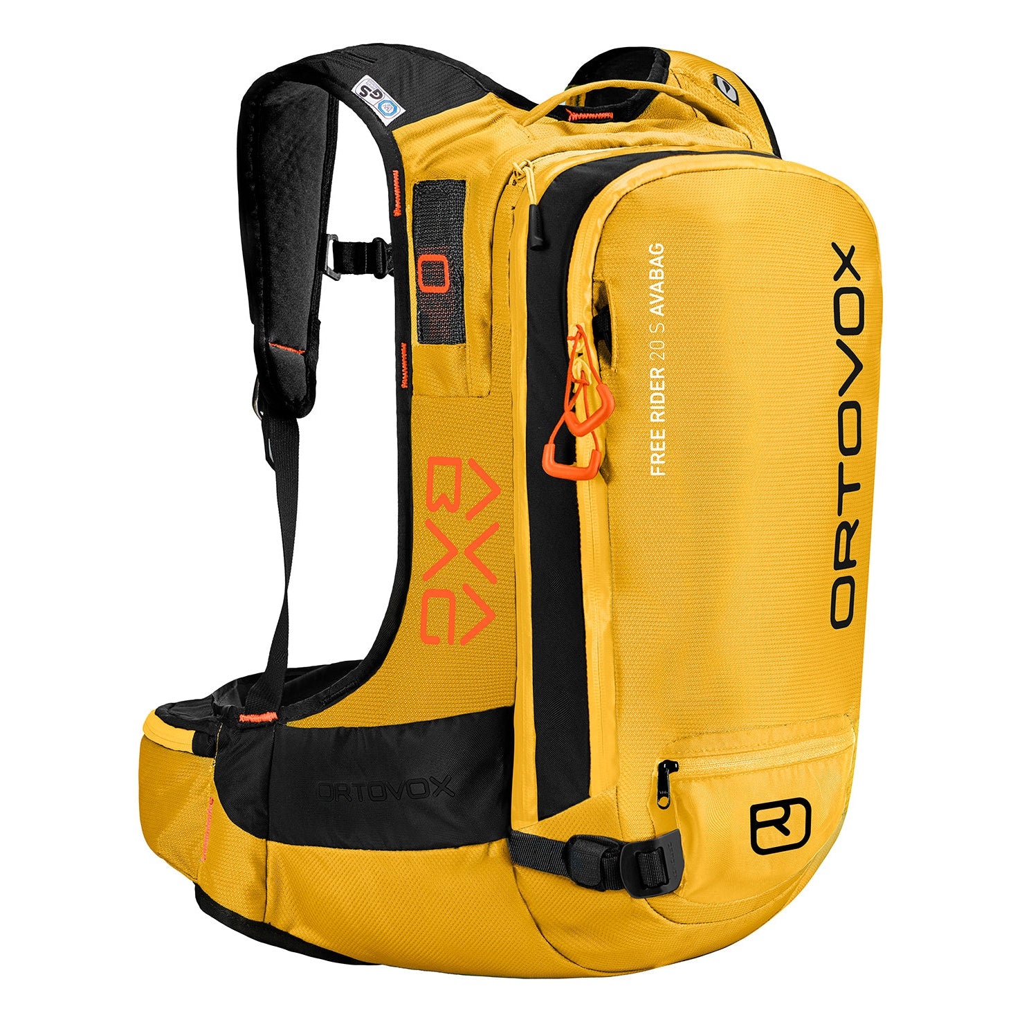 ORTOVOX FREE RIDER 22 AVABAG YELLOW STONE
