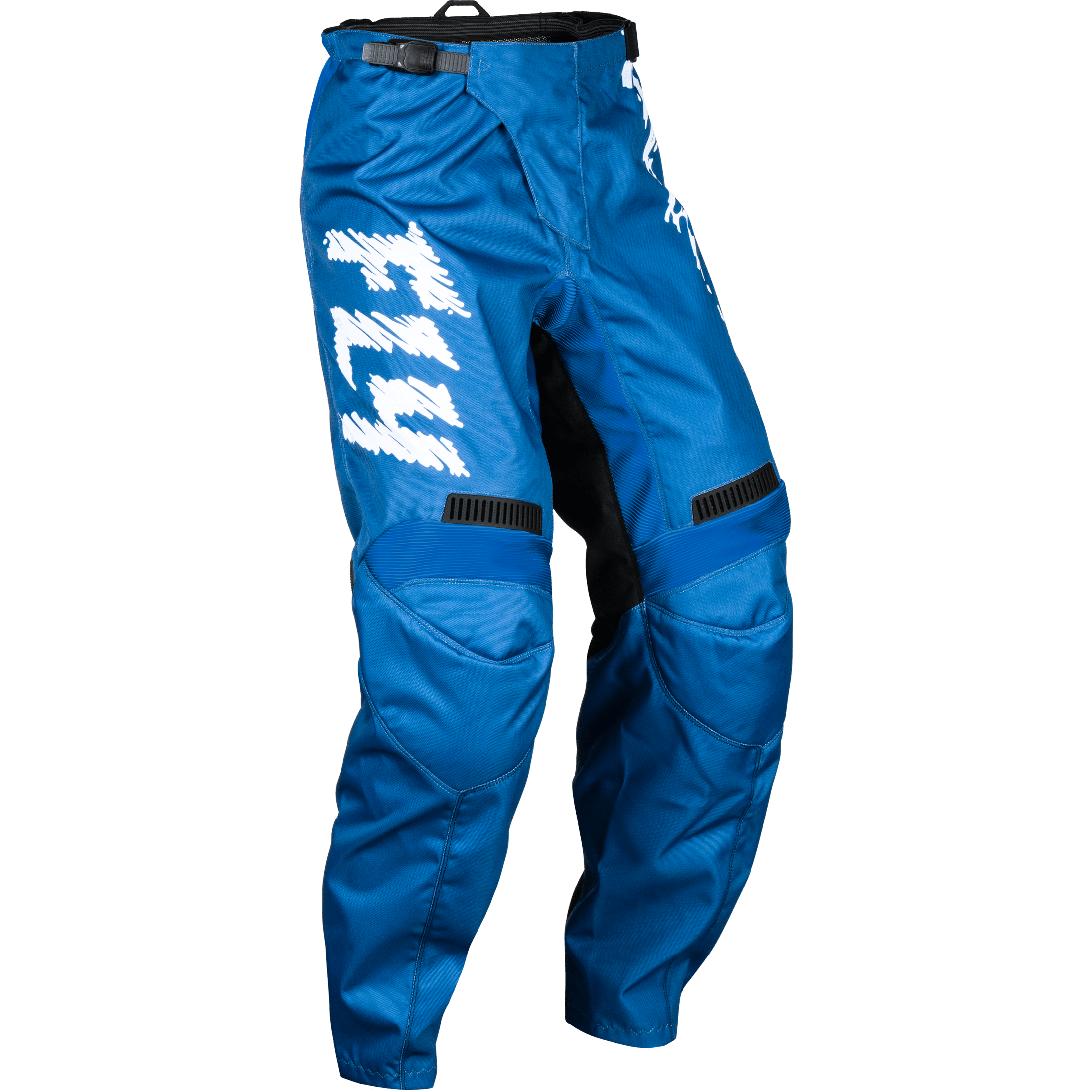 FLY RACING YOUTH F-16 PANTS TRUE BLUE/WHITE SZ 26