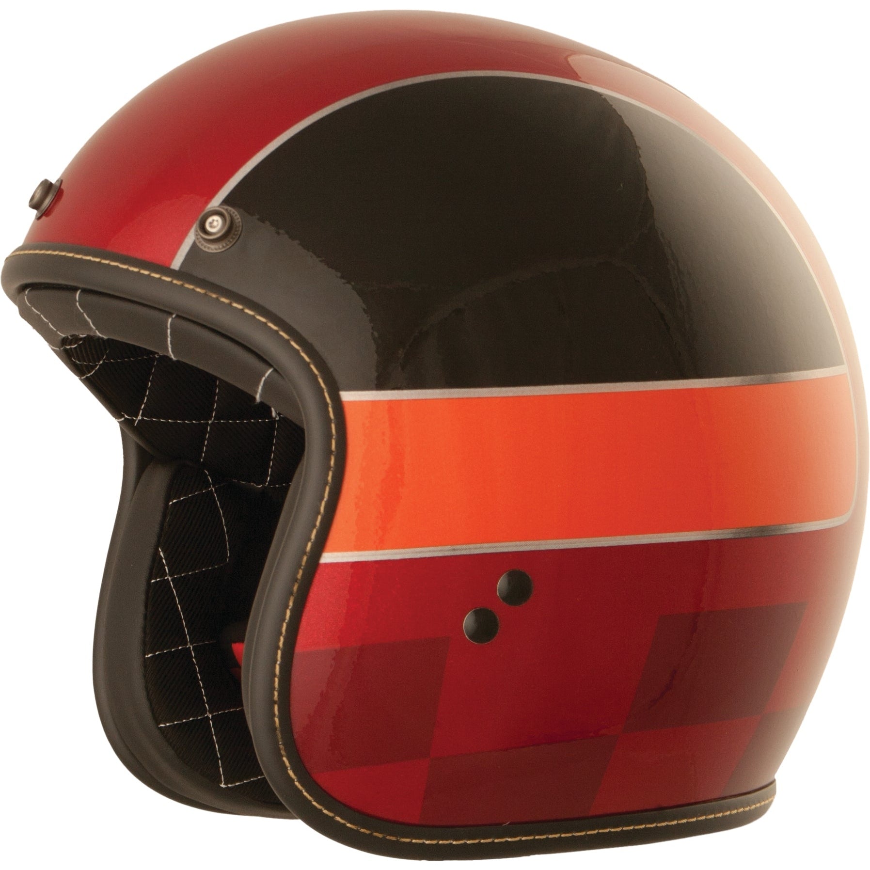 FLY RACING .38 WINNER HELMET RED/BLACK/ORANGE MD