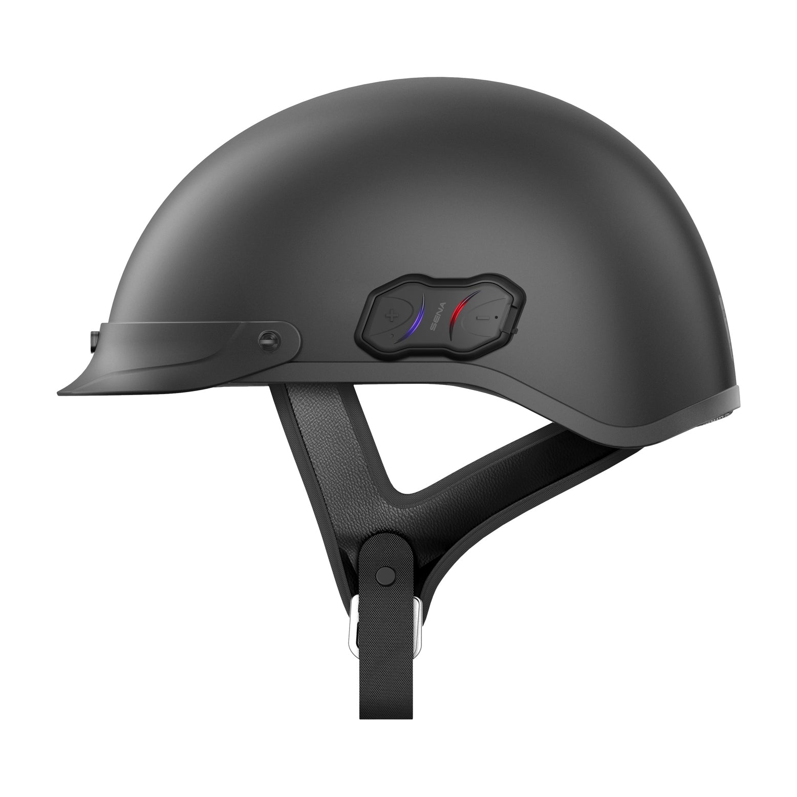 SENA CAVALRY BLUETOOTH HALF HELMET MATTE BLACK XL