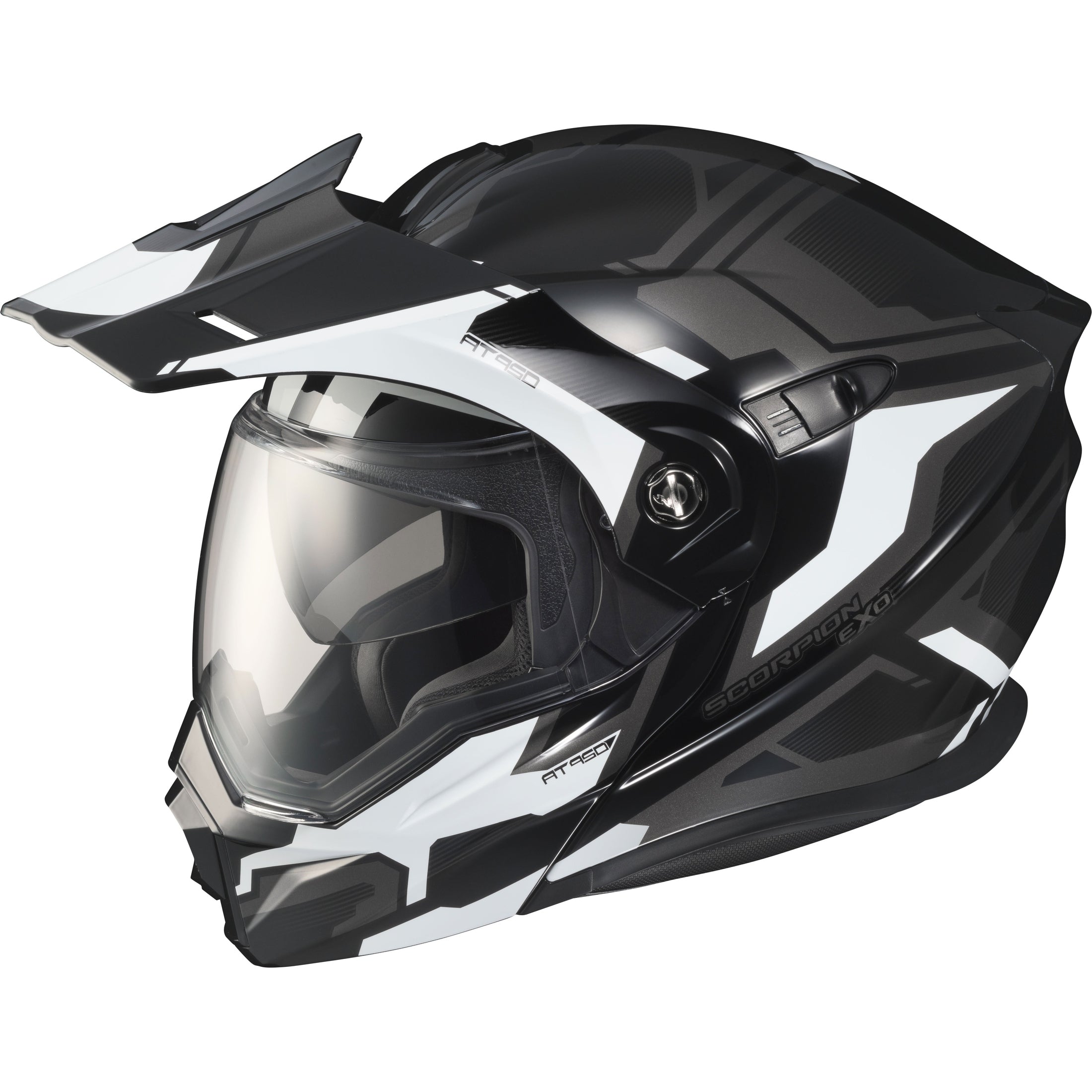 SCORPION EXO EXO-AT950 MODULAR HELMET ELLWOOD WHITE MD