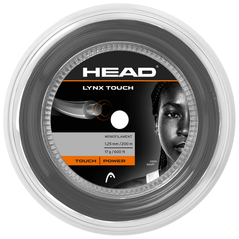 Tennis Strings Reels Lynx Touch (200m reel) TB Twilight Blue - 17g-1.25mm Size