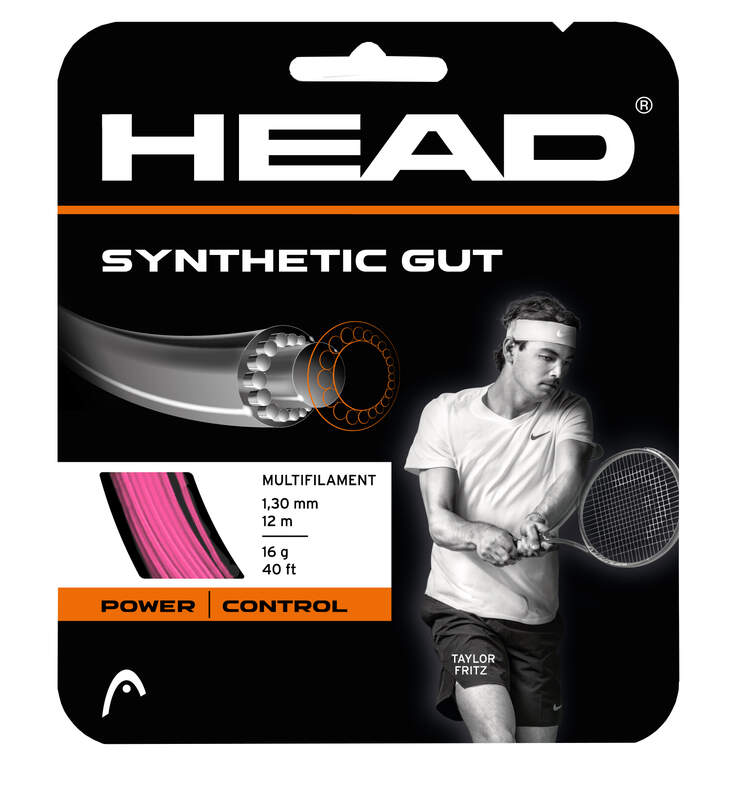 Tennis Strings Set HEAD Synthetic Gut PK Pink - 17g-1.25mm Size